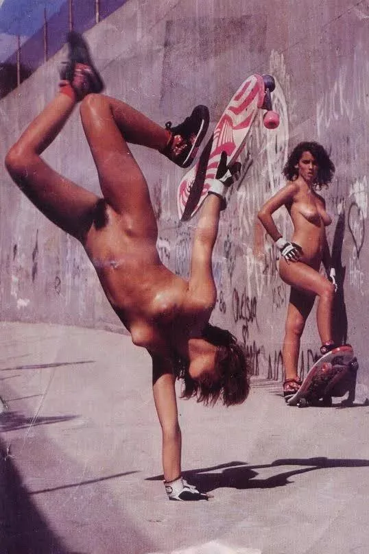 Late 80s skater girls