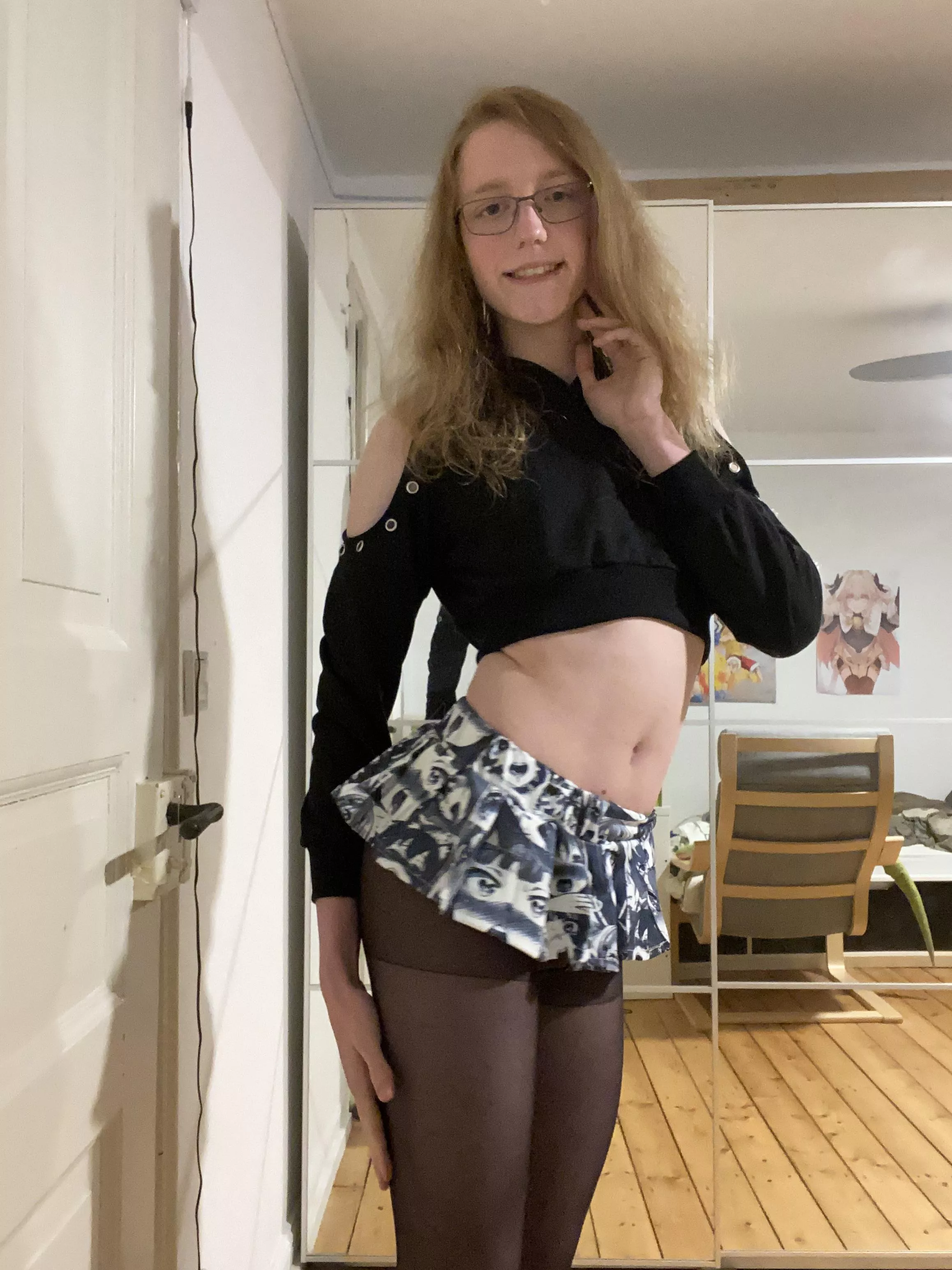 Nerdy femboy