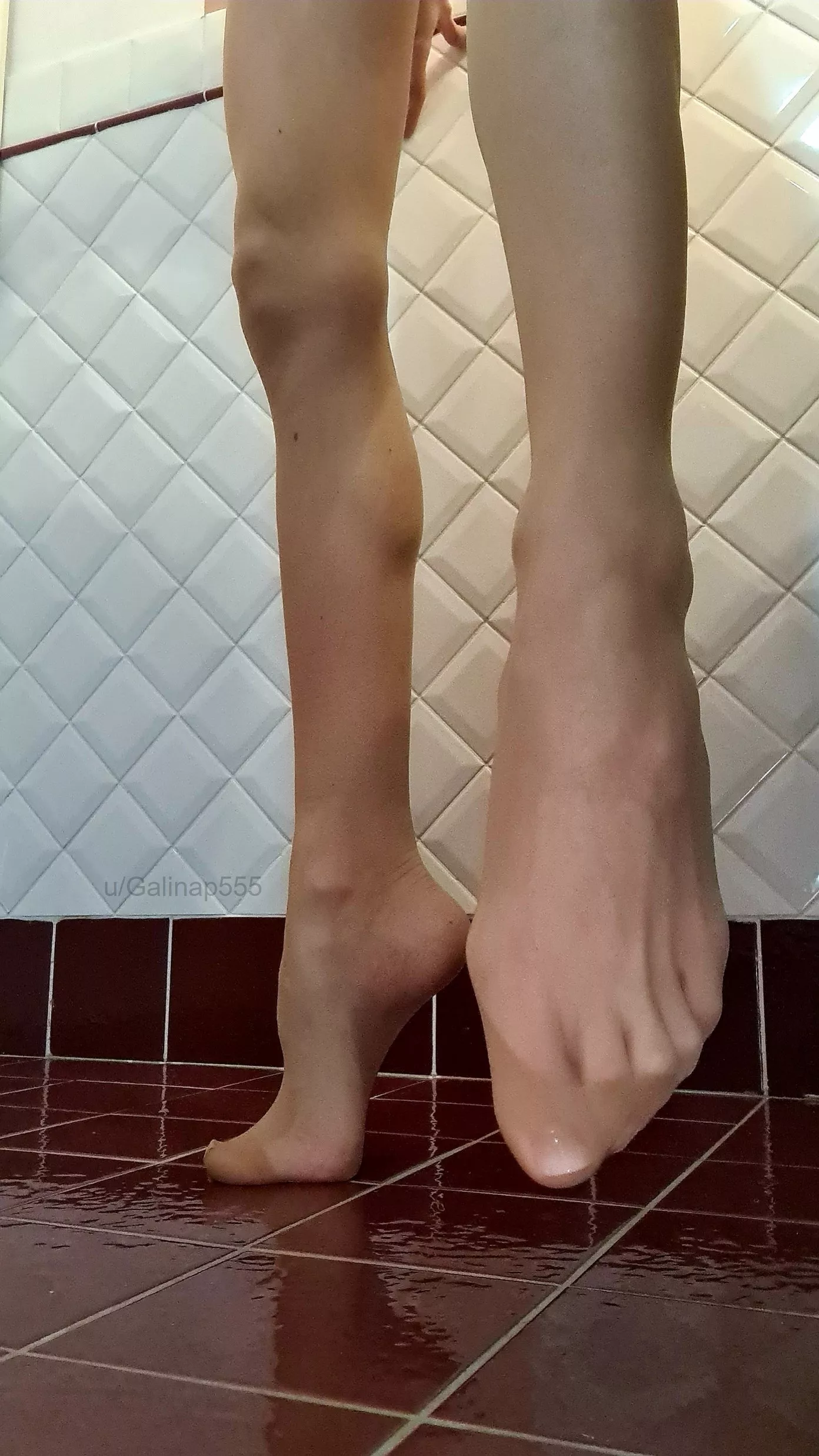 Would you worship my nylon feet?