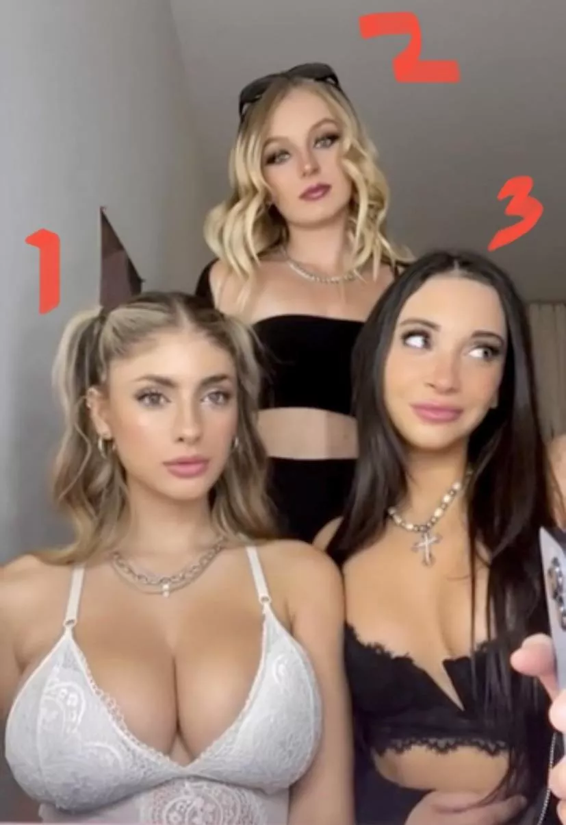 1, 2, or 3…