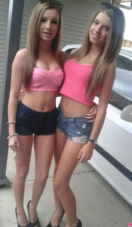 chav girl pink duo