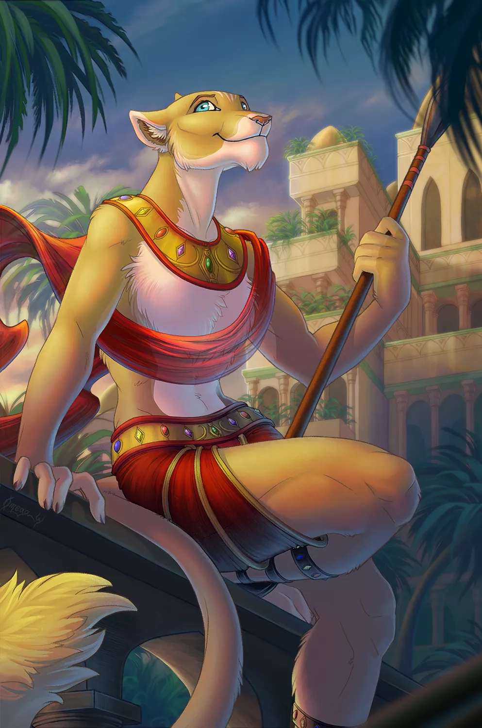 Guarding the Gardens of Babylon [OmegaLioness]