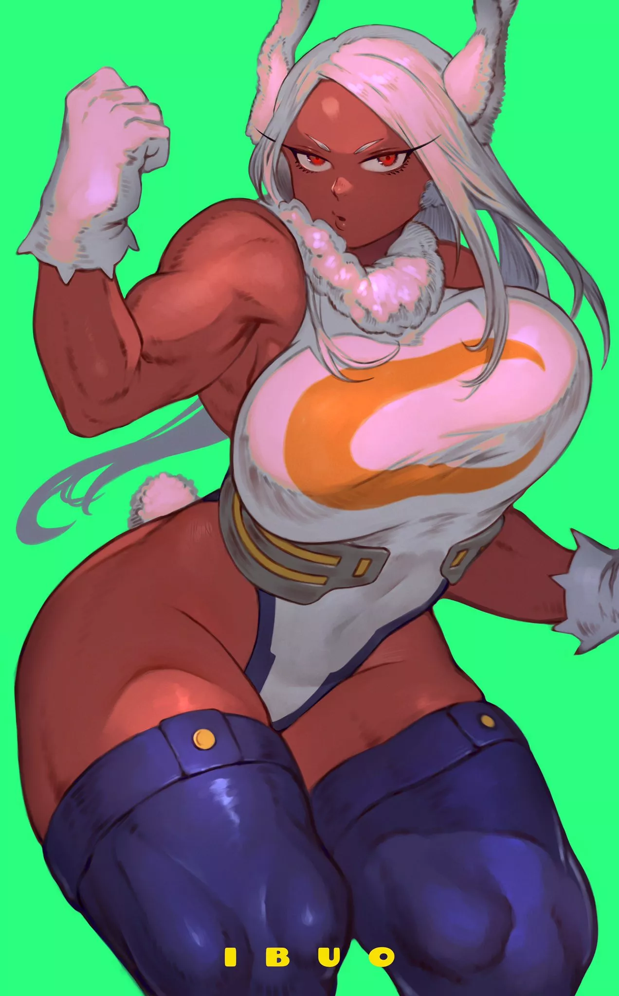 Miruko flexing (IBUO) [My Hero Academia]