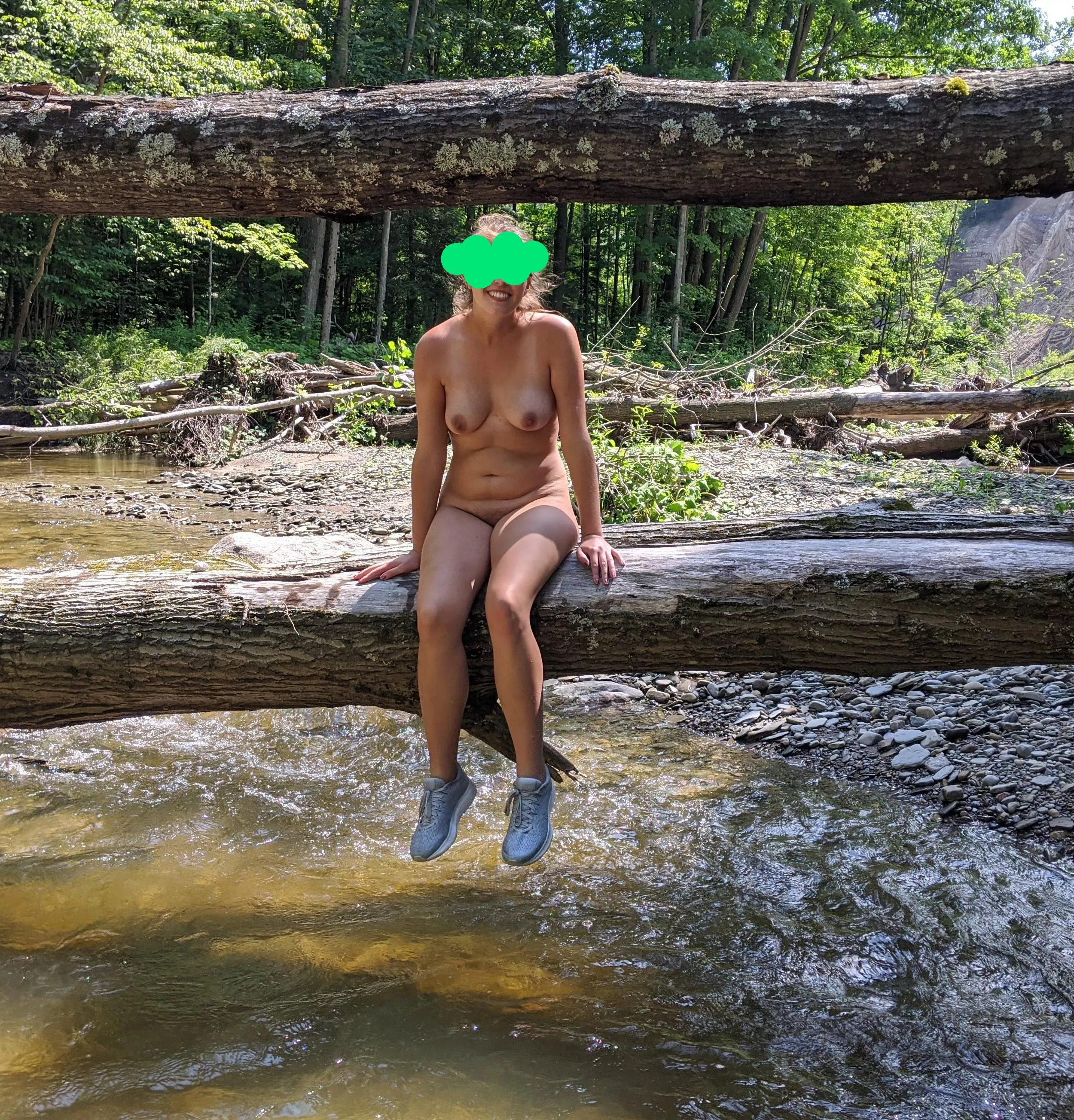 More fun from Skinny dip falls trail 😁