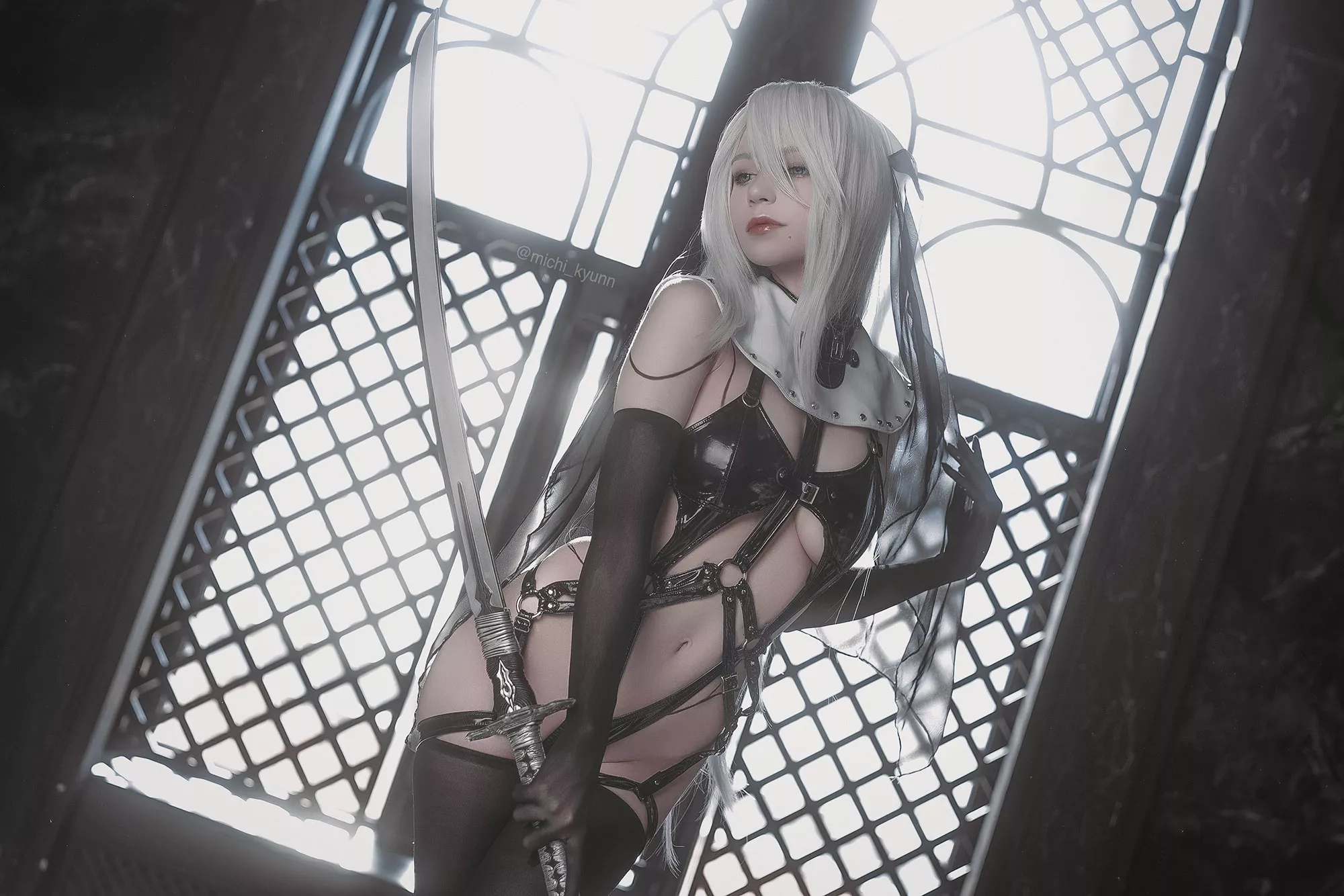 My hot A2 cosplay by michi_kyunn