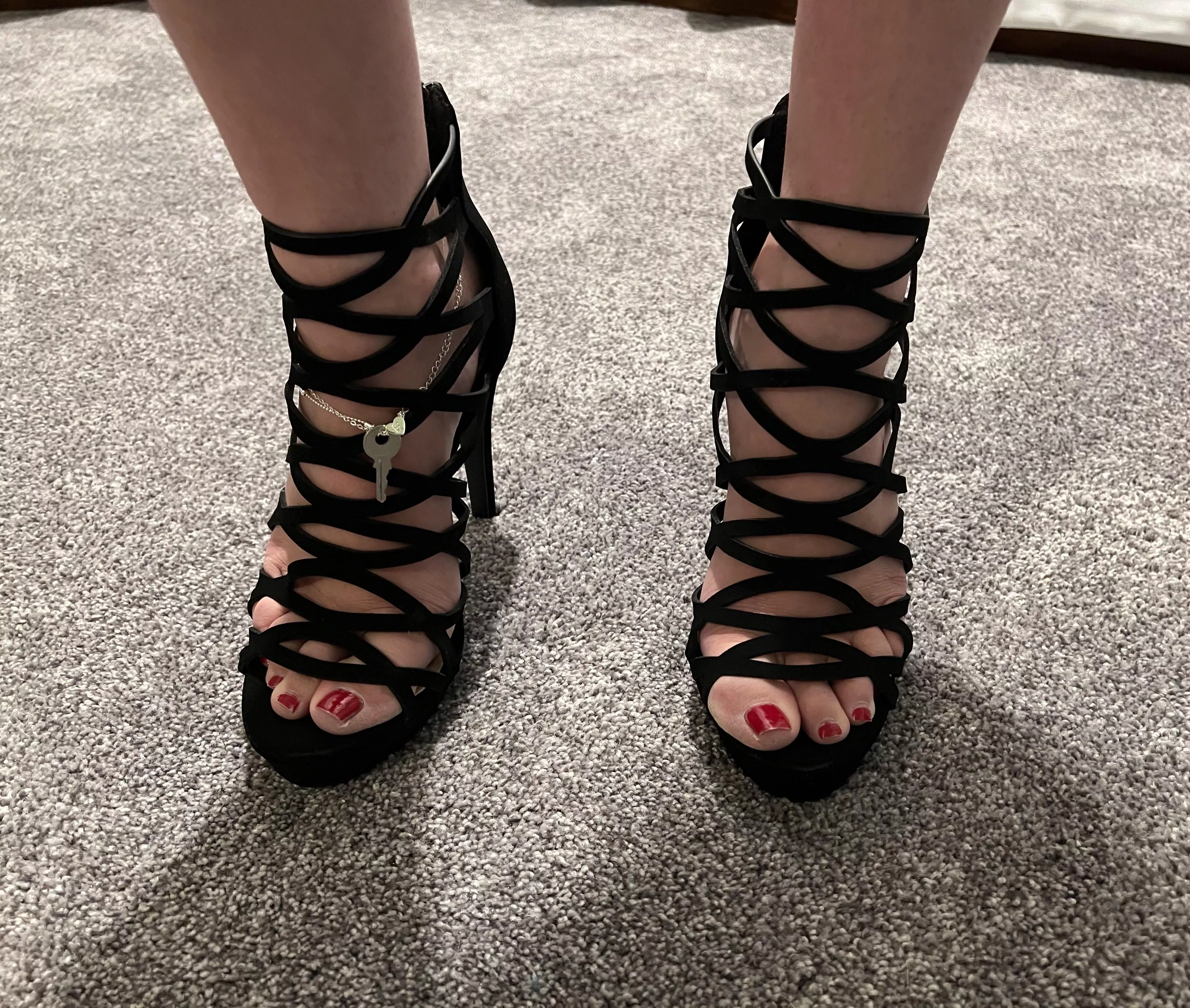 New heels with hubby’s key