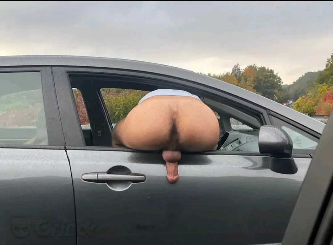 Stuck my cock and hole out the window for you guys. What's next?