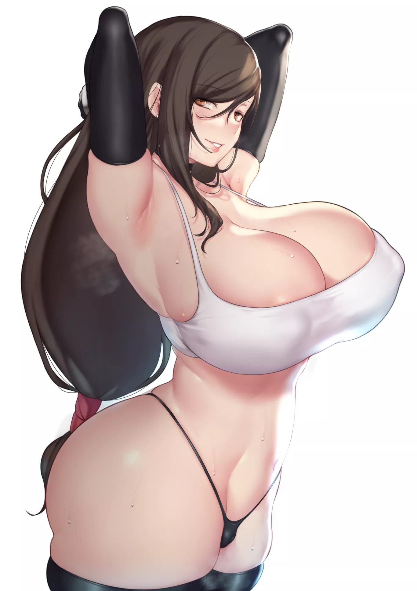 Tifa Lockhart Lewd Body Show Off (Aster C)