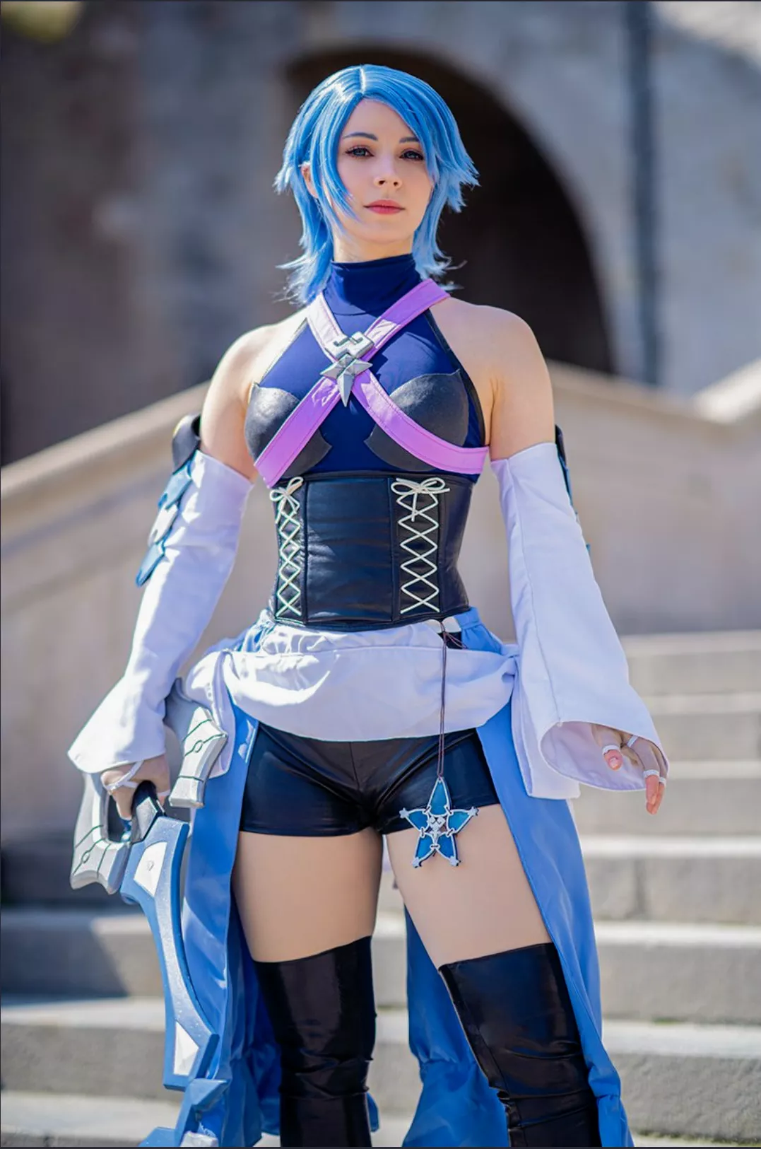 Aqua - Kingdom Hearts by Enji Night