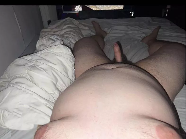 Big belly but not so big dick