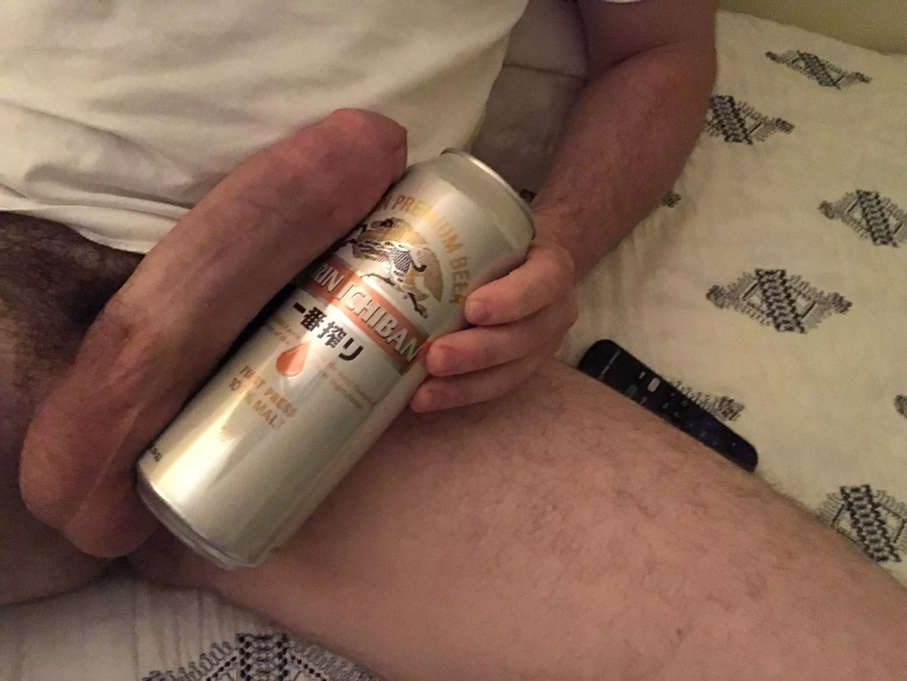 Dick vs beer can