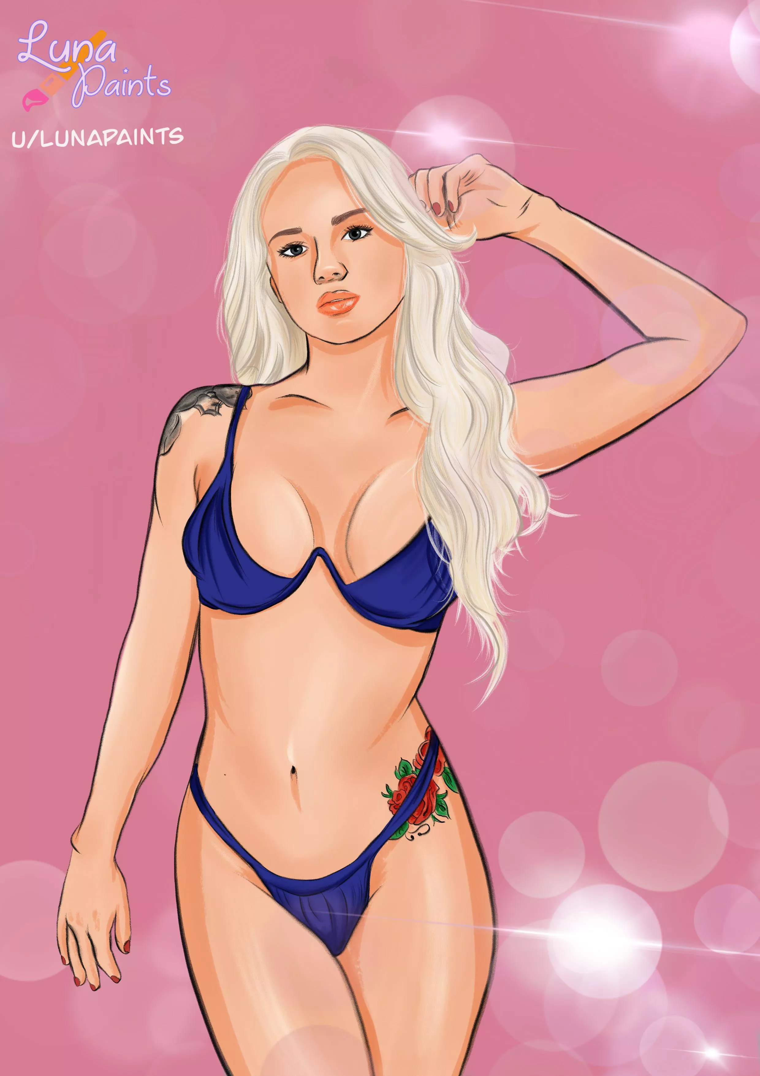 Elsa Jean, art by me