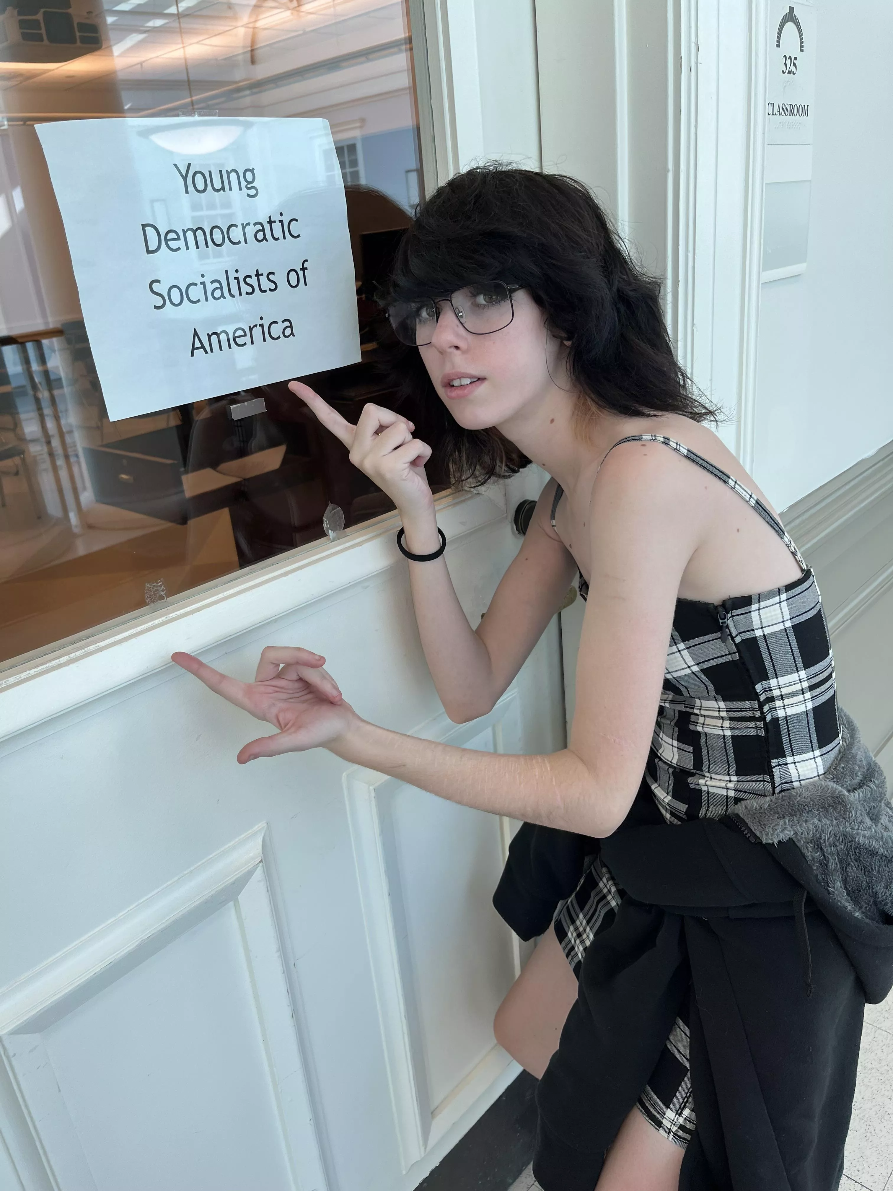 Local Femboy pulling up to the young dem socialists of America meeting