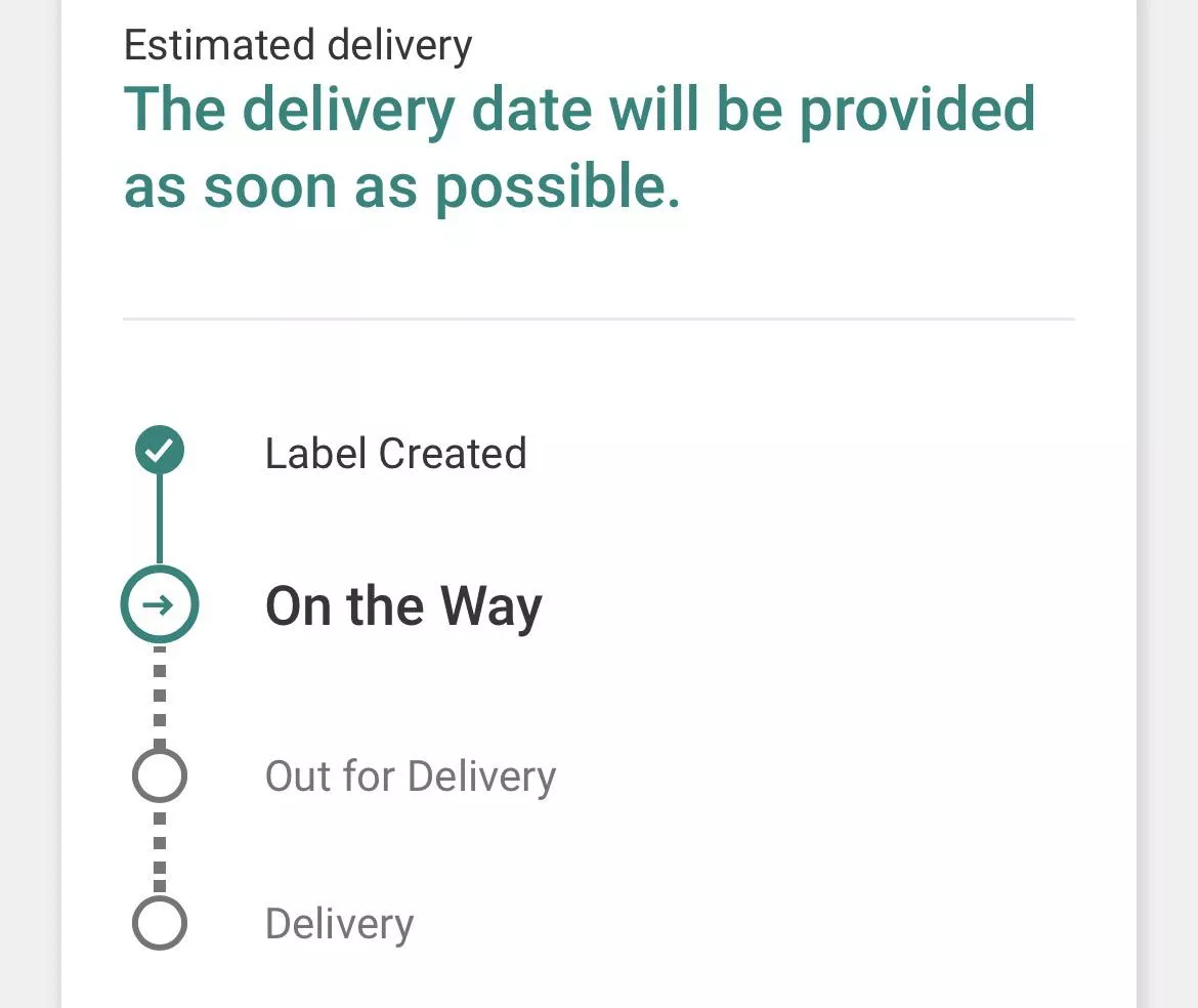 Replacement doll on its way, I hate the wait !