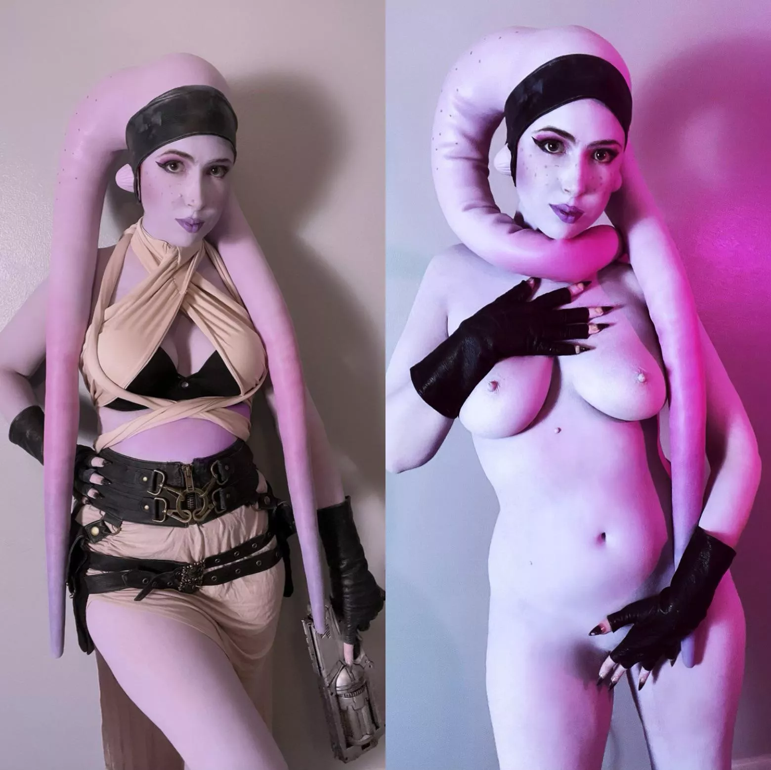 Twiâ€™lek cosplay by Kessie Vao [self]