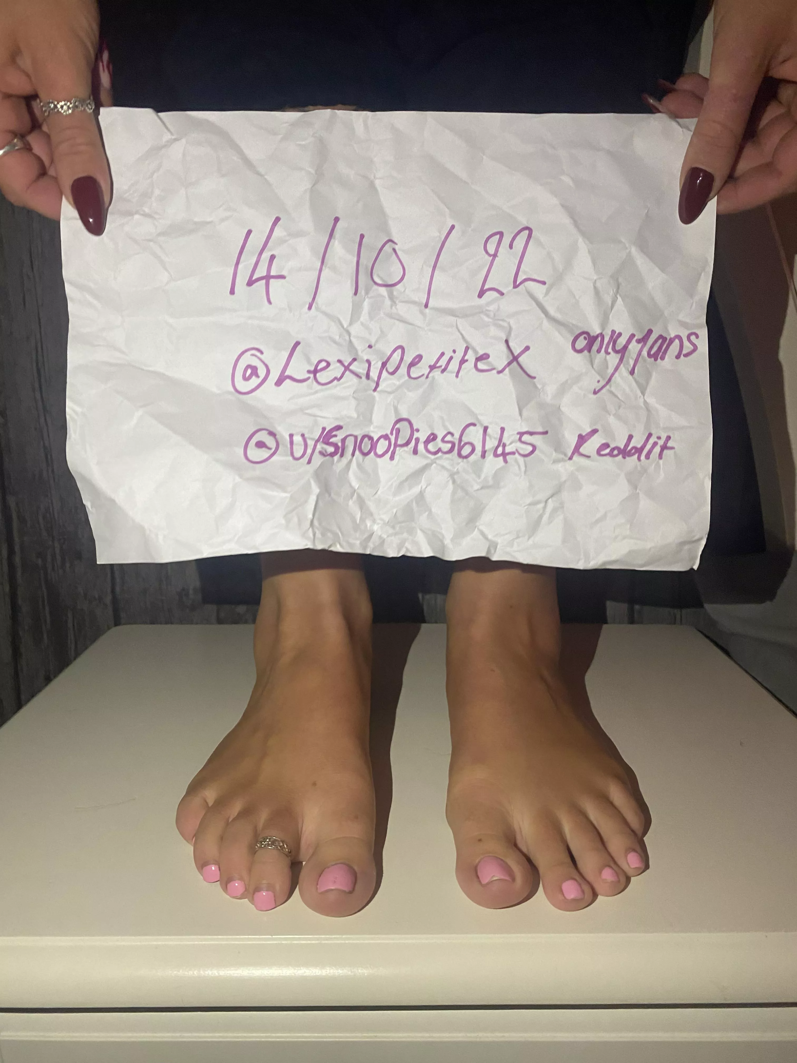 Verification post ðŸ˜ˆðŸ˜ˆ