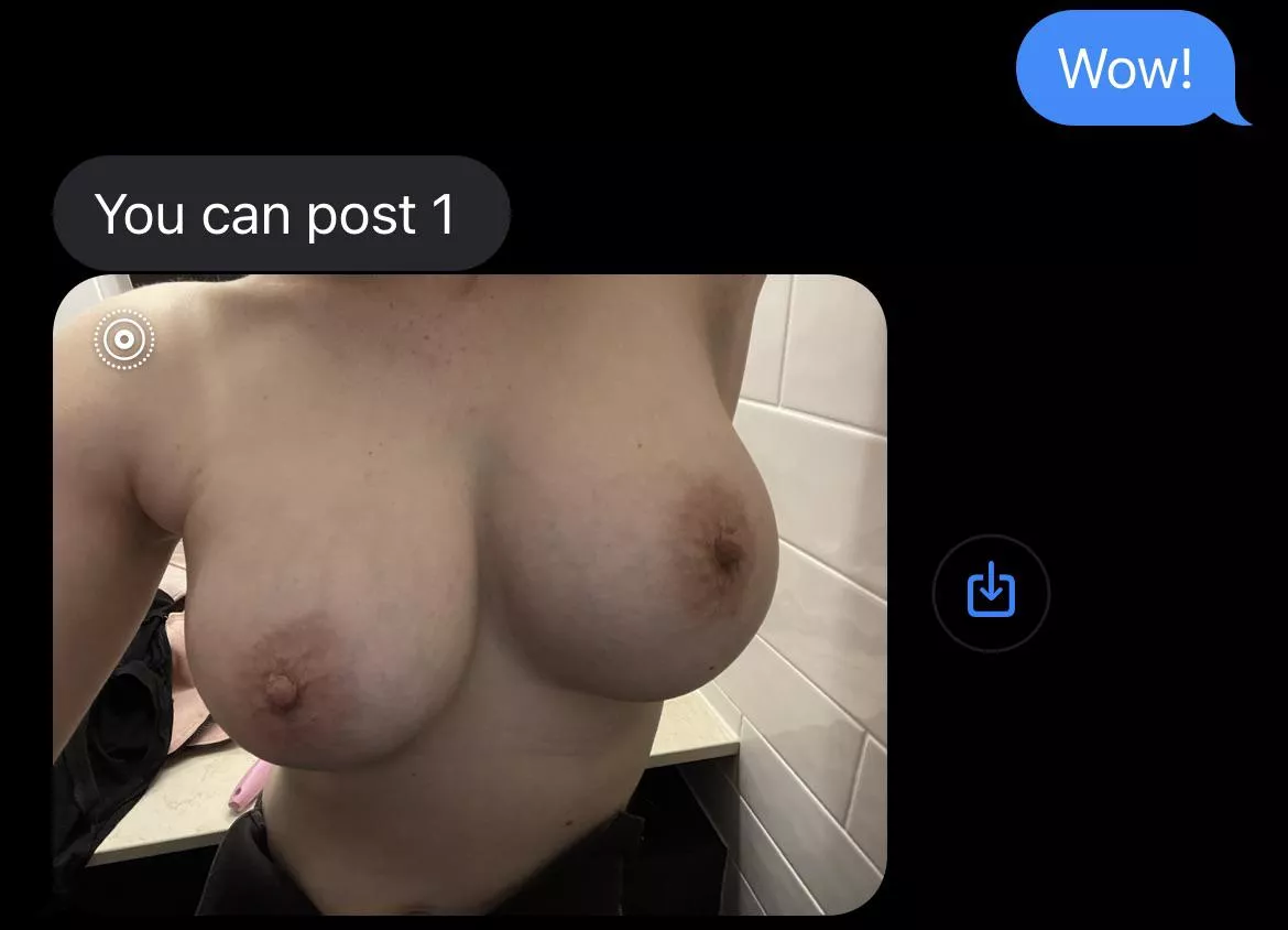 Wifey wants to show her tits!