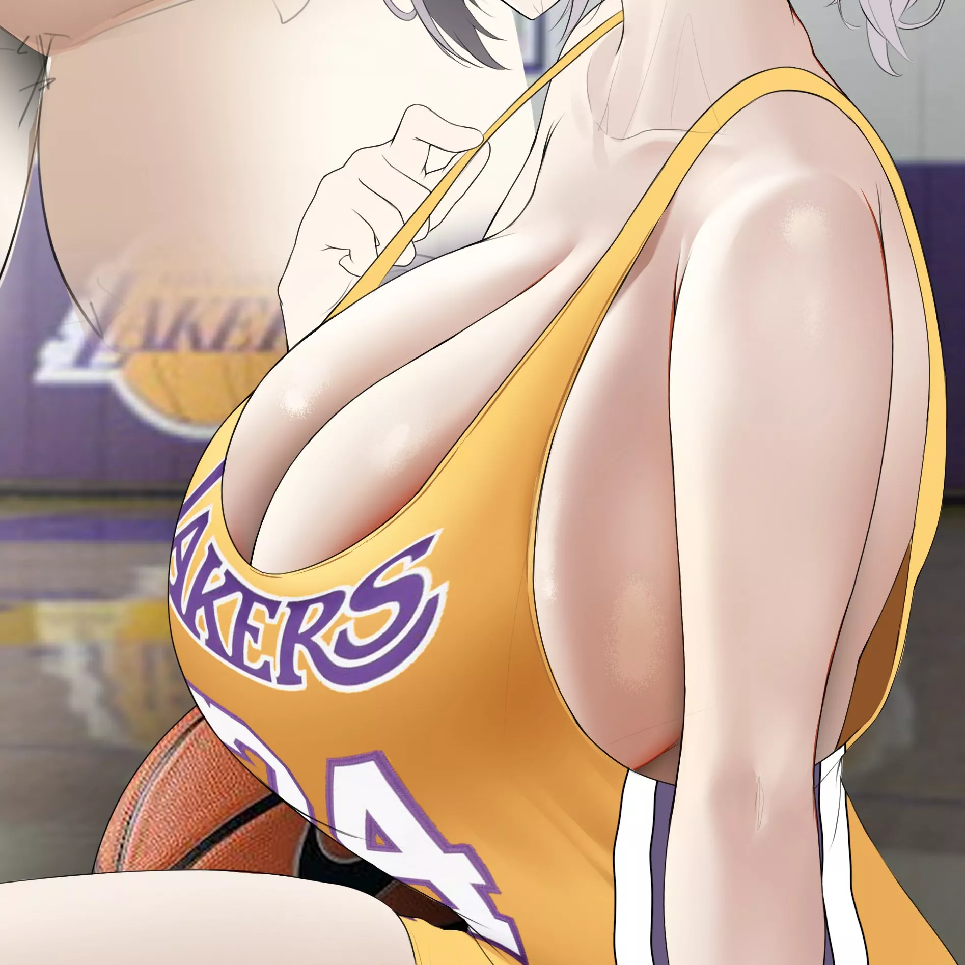 Beauty In A Lakers Jersey ( Kuse ) [Original]