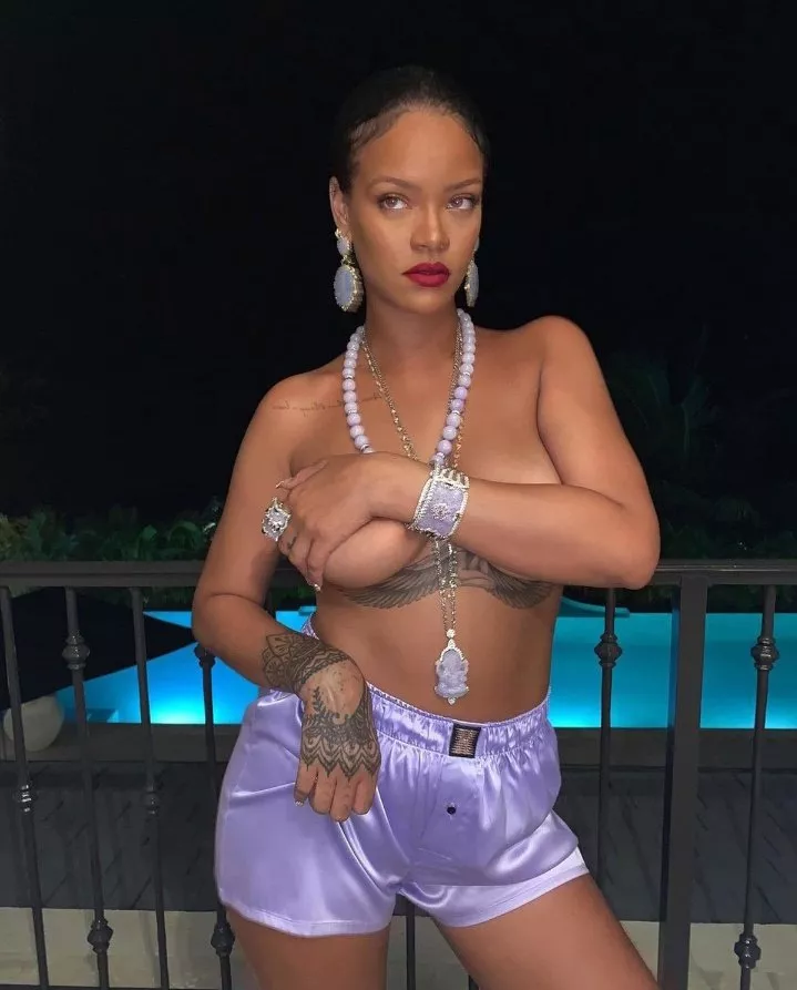 Come worship my big cock while we stroke to Rihanna