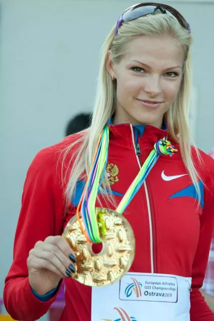 Darya Klishina, Russian long jumper