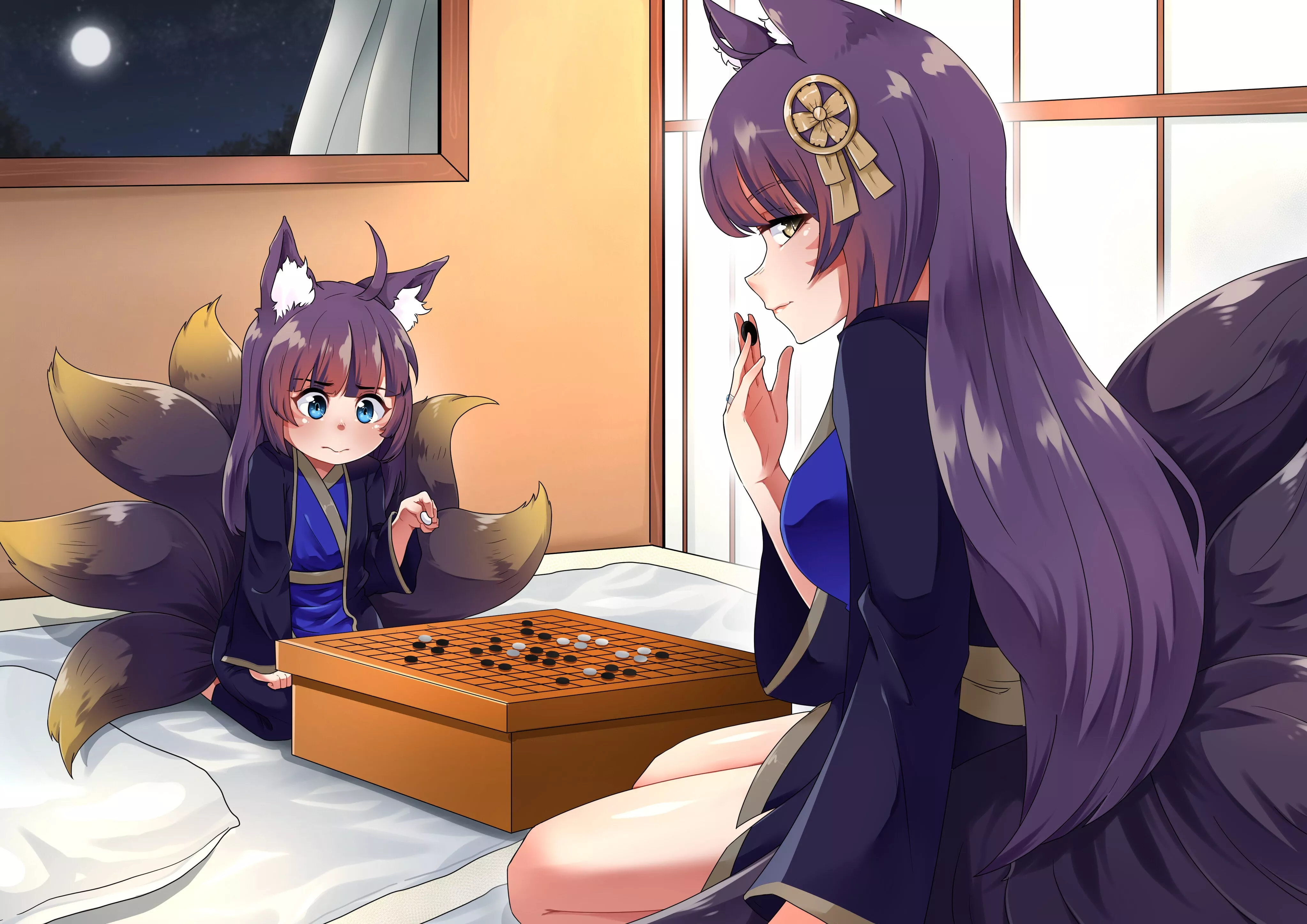 Game night, Mama Musashi.