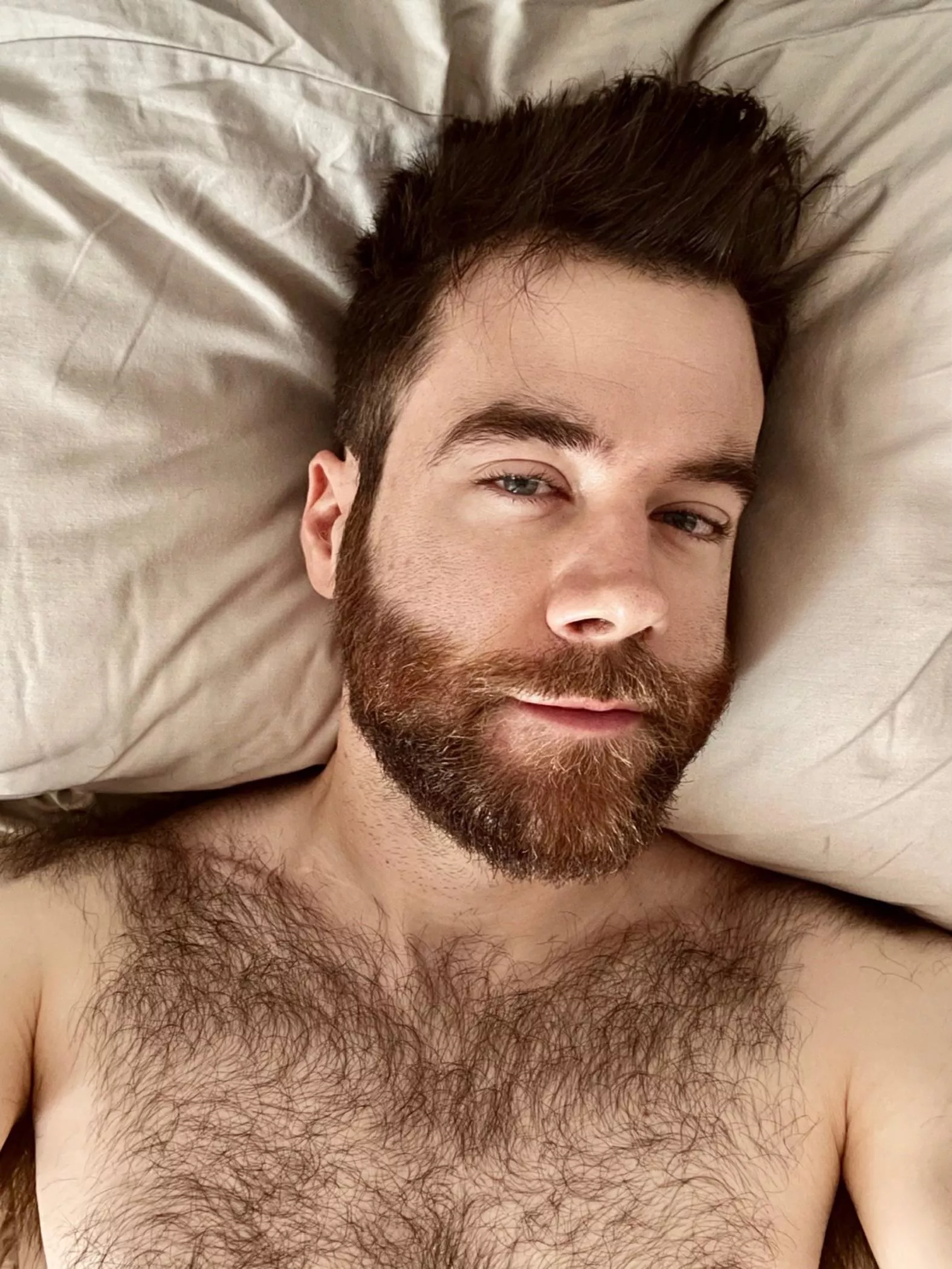 Good morning insane men who are hairy