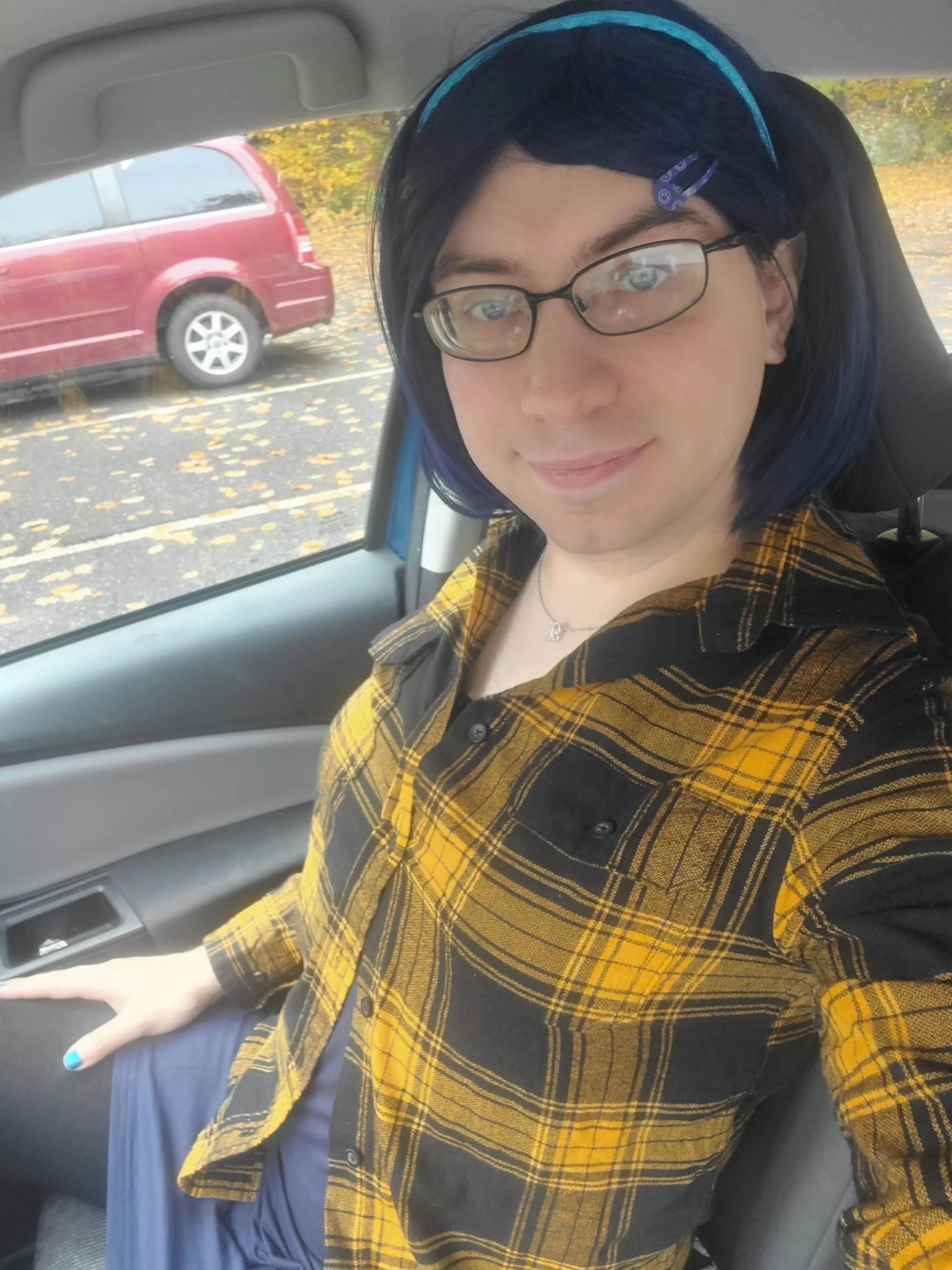 Just a gamer girl out on some errands on a wonderful fall day!