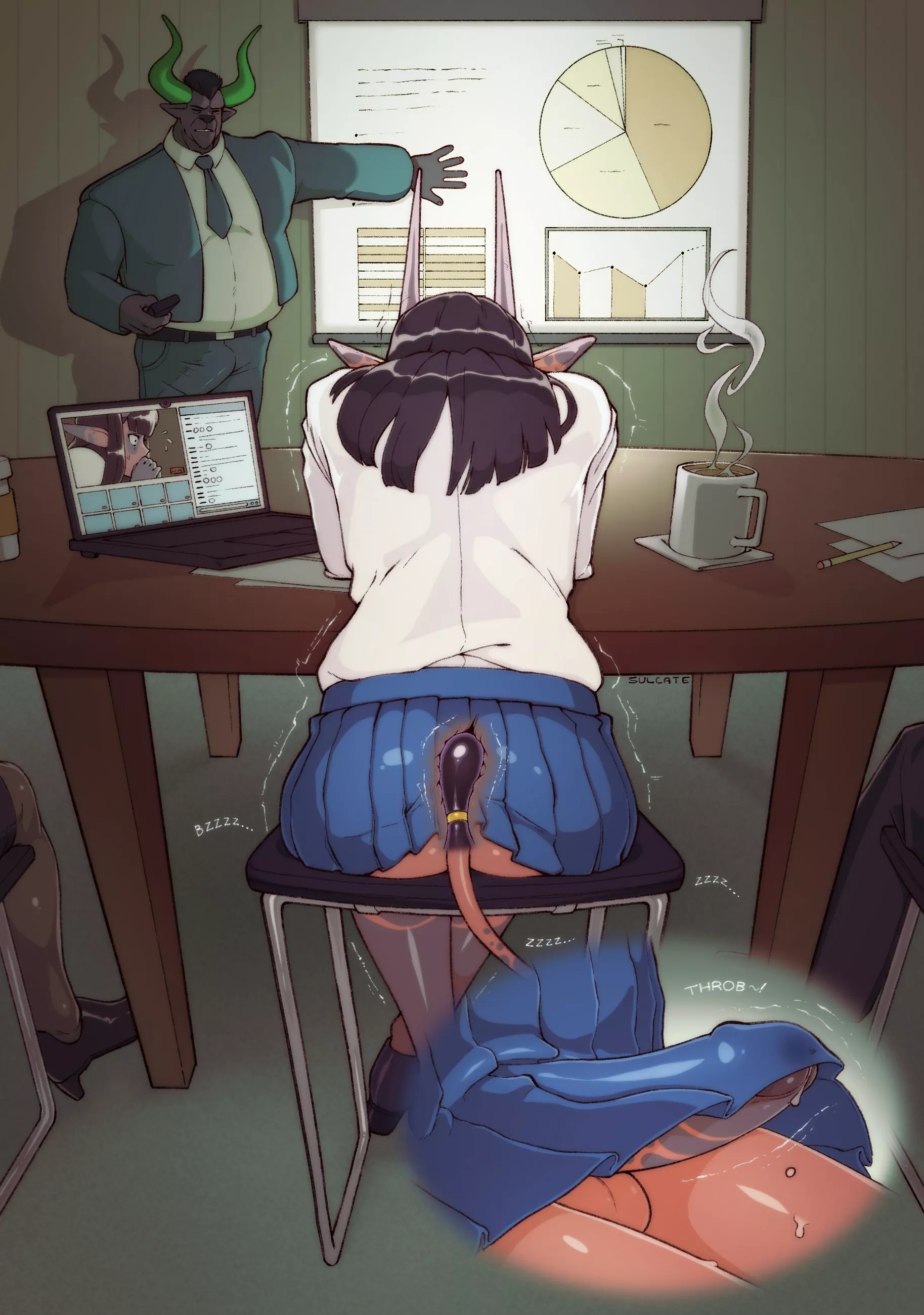 Mesara Seems Pretty Antsy During A Meeting (Sulcate ) [Original]