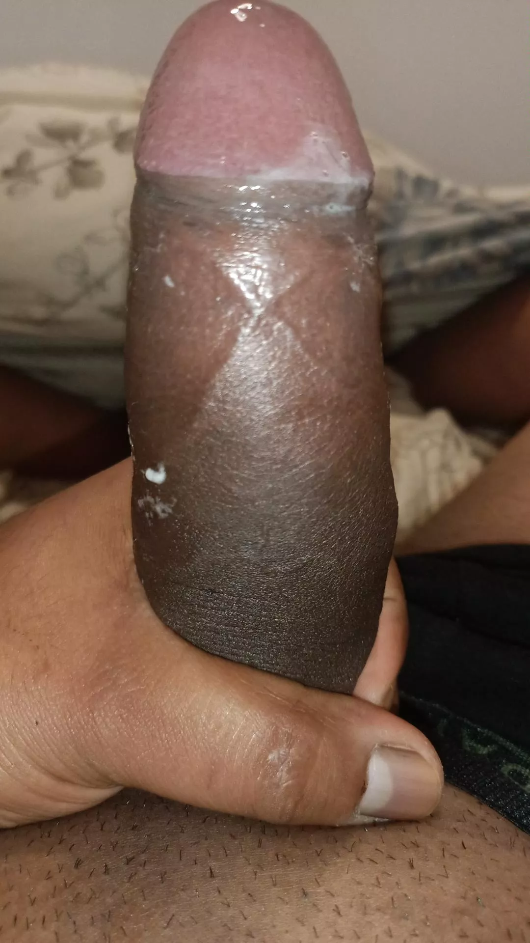 Morning wood needs a sloppy start 💦💦