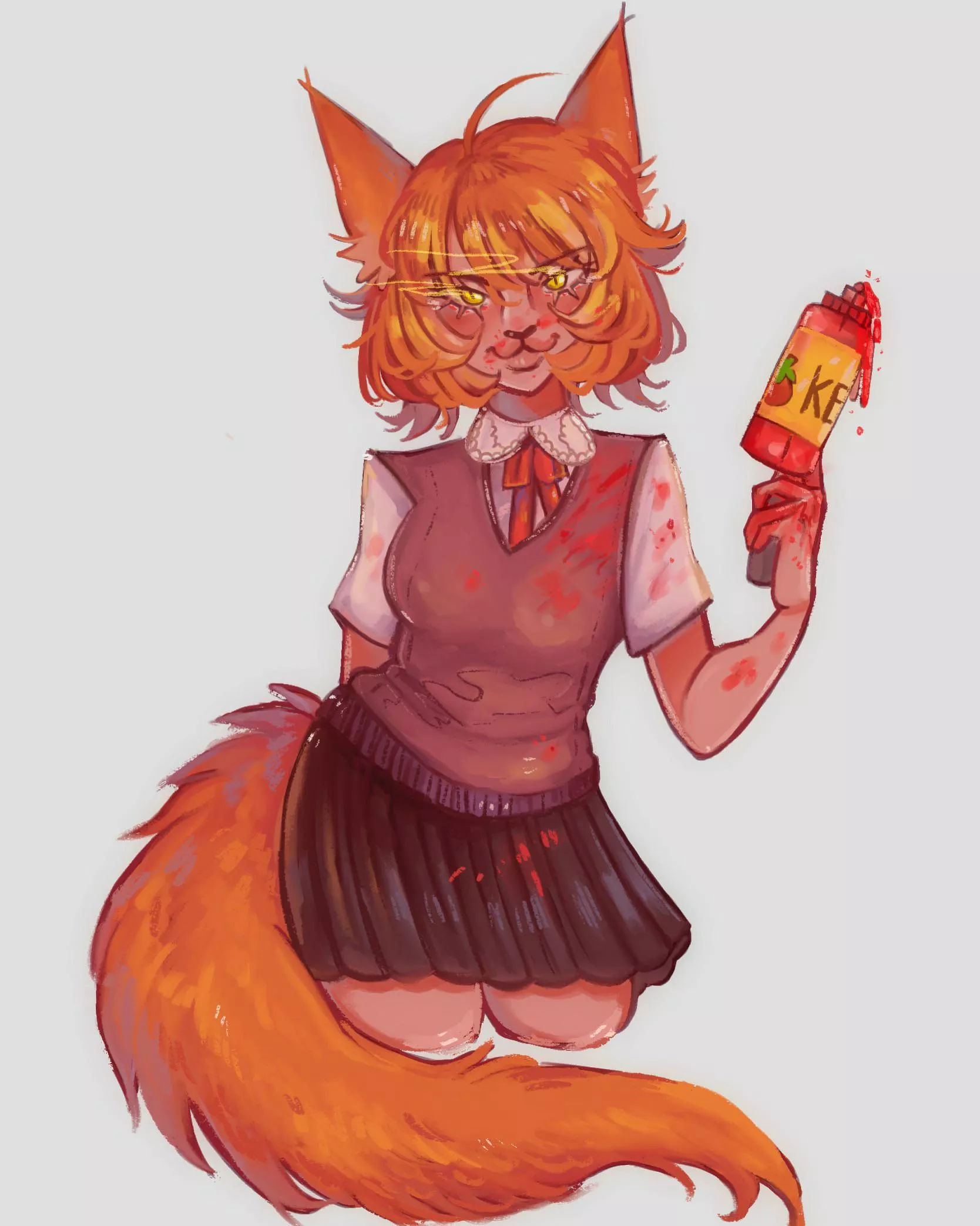 [OC](Adornoea) Ketchup anyone? 🩸😈