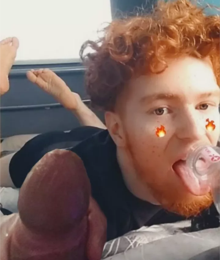 thought I'd share my cock hungry ginger bf 😋