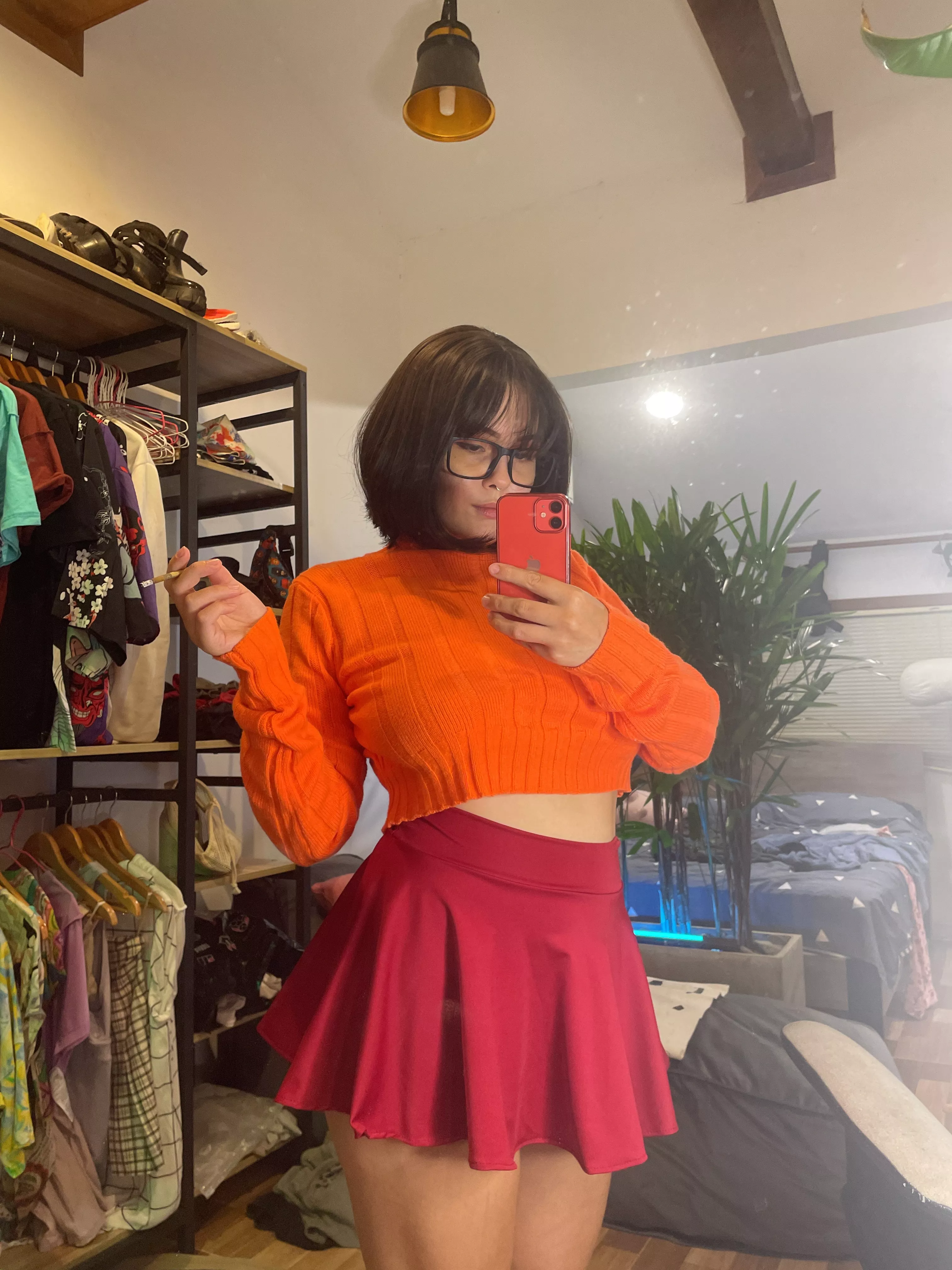 Velma is up to have some fun tonight