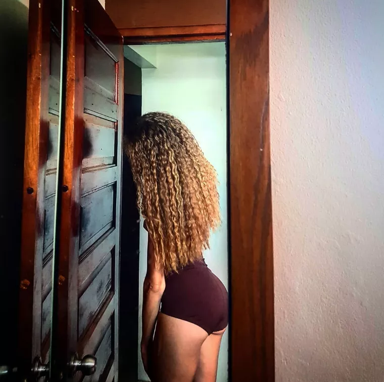 when I took my braid out. ðŸ¥° (OC)