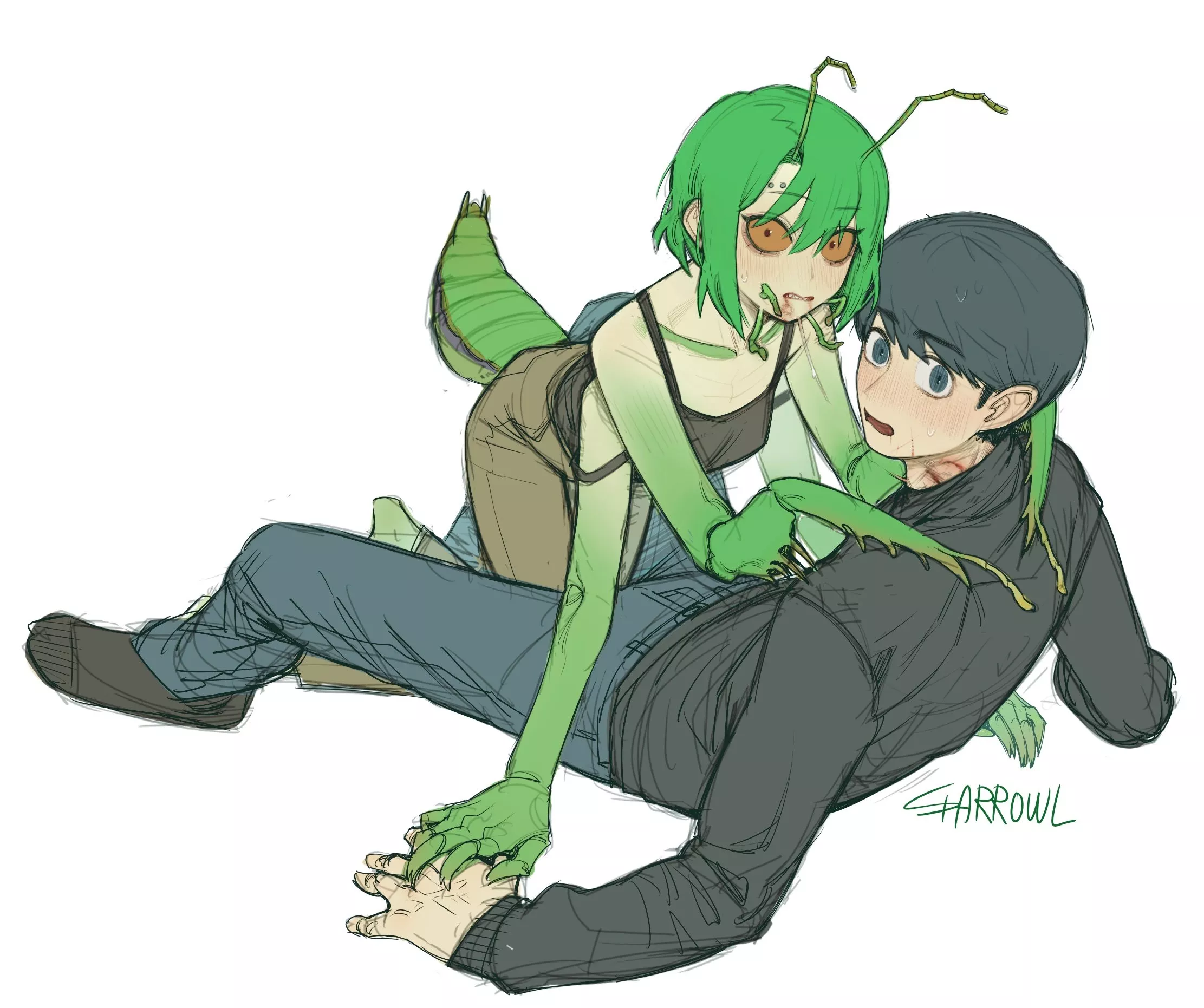 Anyone down for a Mantis GF? (Sparrowl)