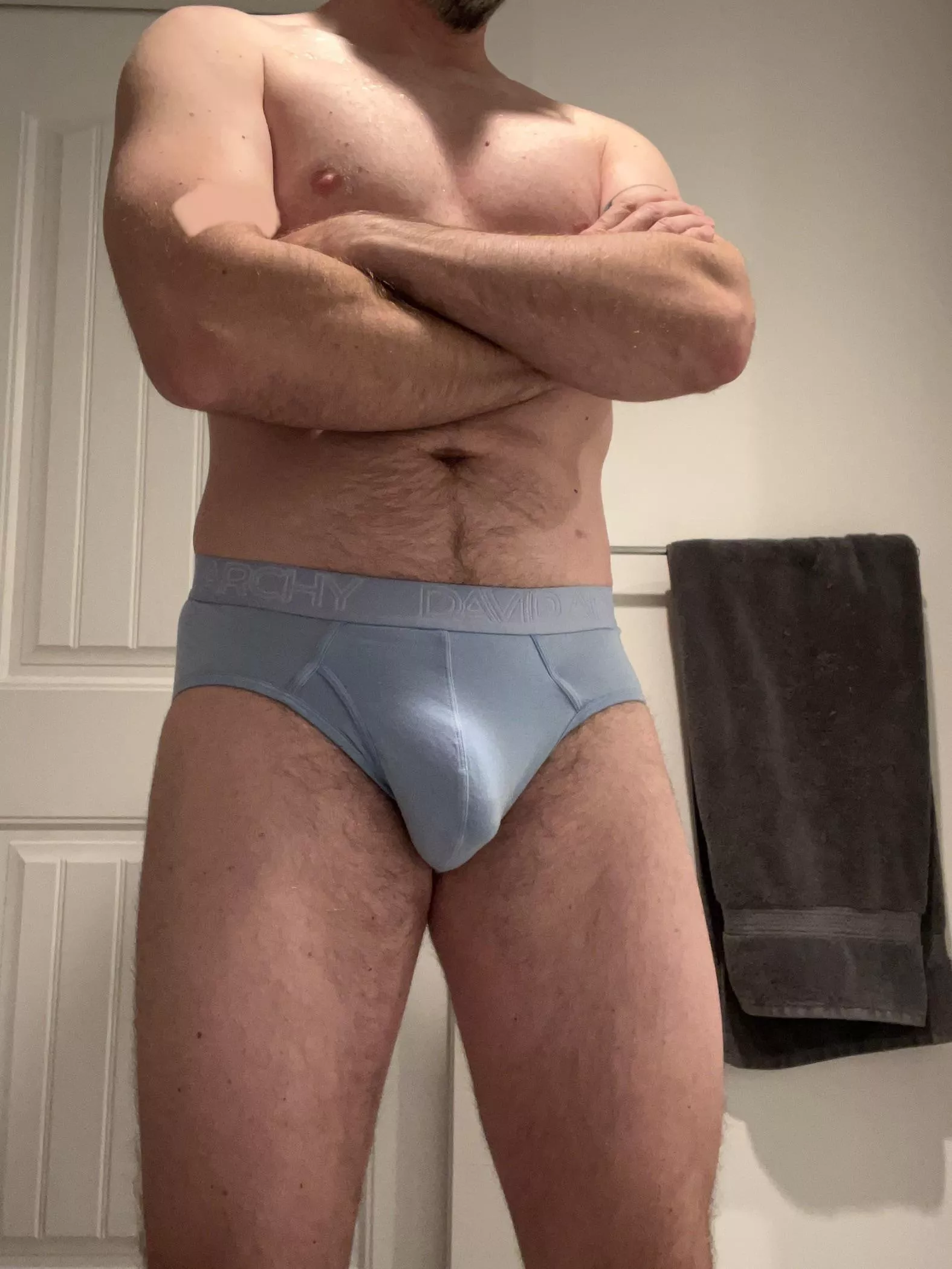 Blue briefs