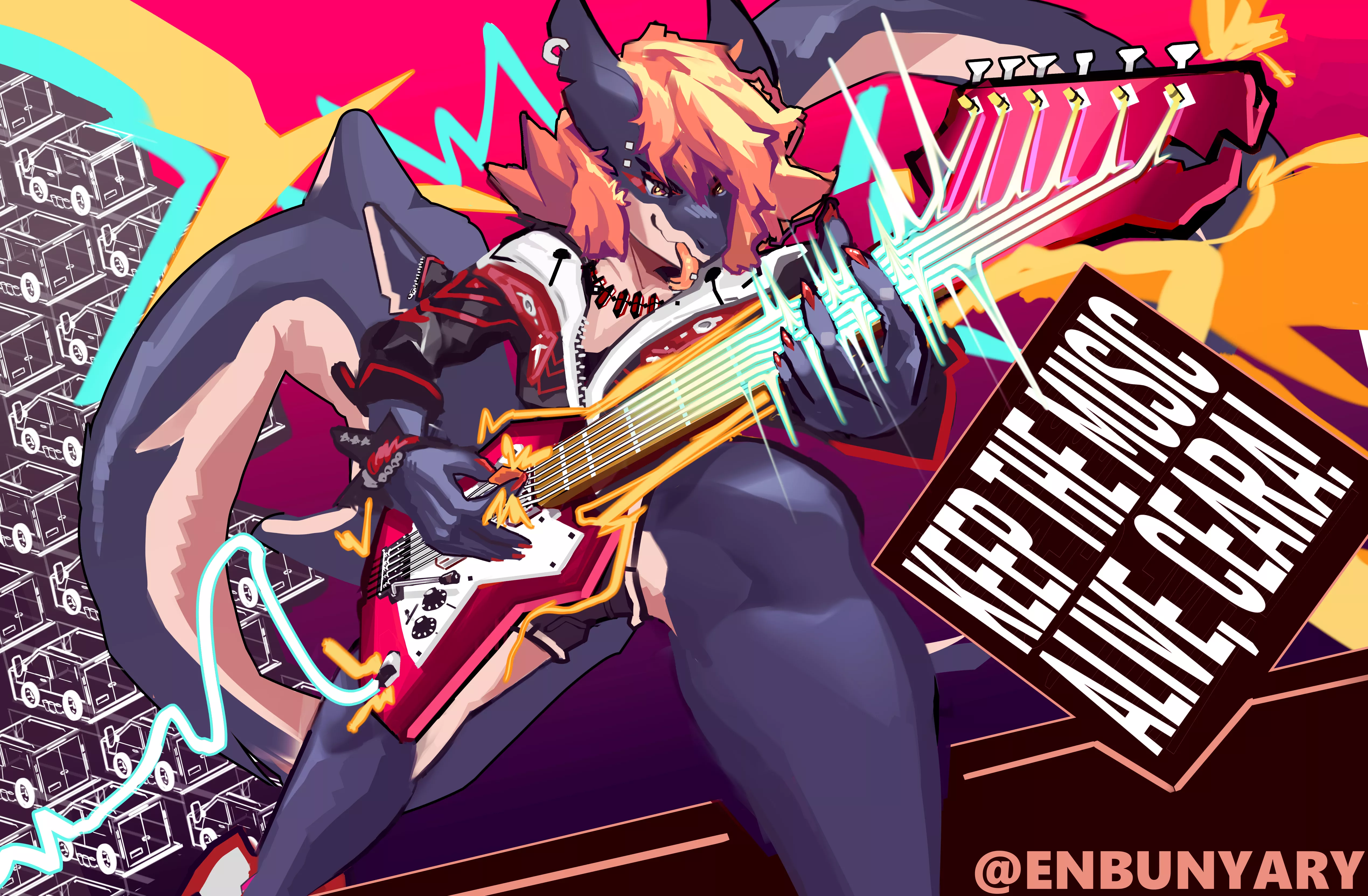 ðŸ¦ˆðŸŽ¸âš¡ï¸ [@enbunyary] [oc]