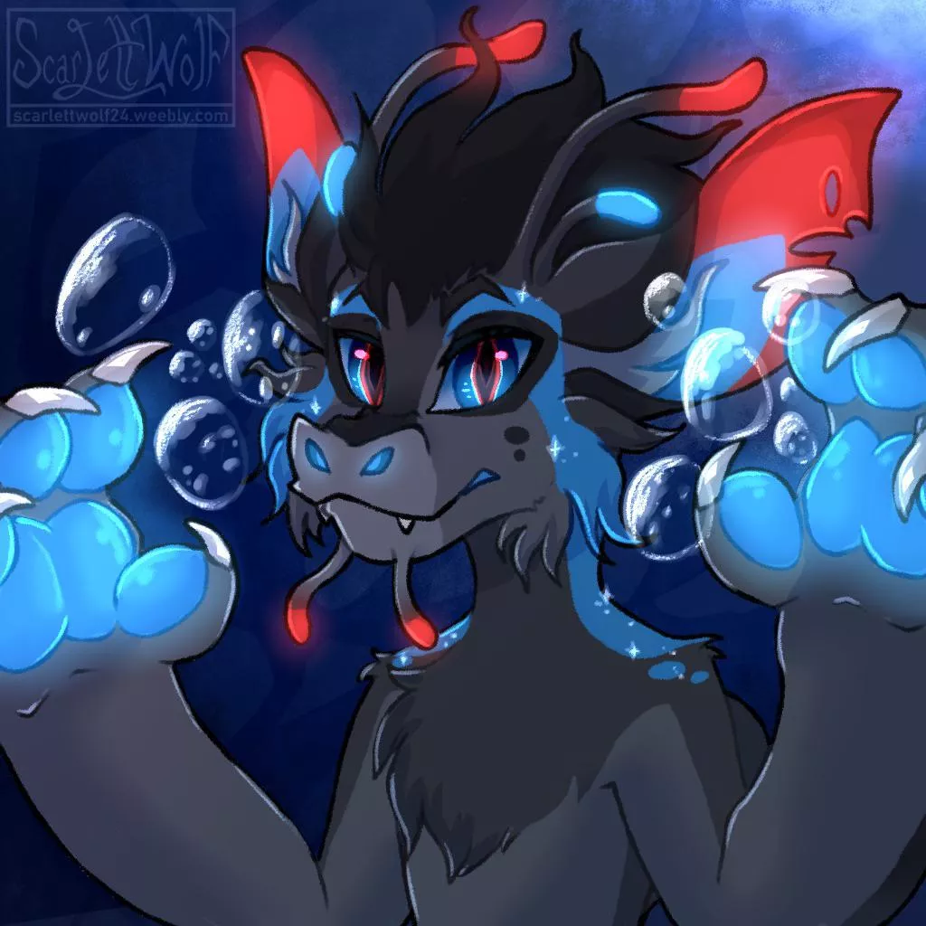 Glowy Paws! ðŸ«§ðŸ«§ (@ScarlettWolf24)