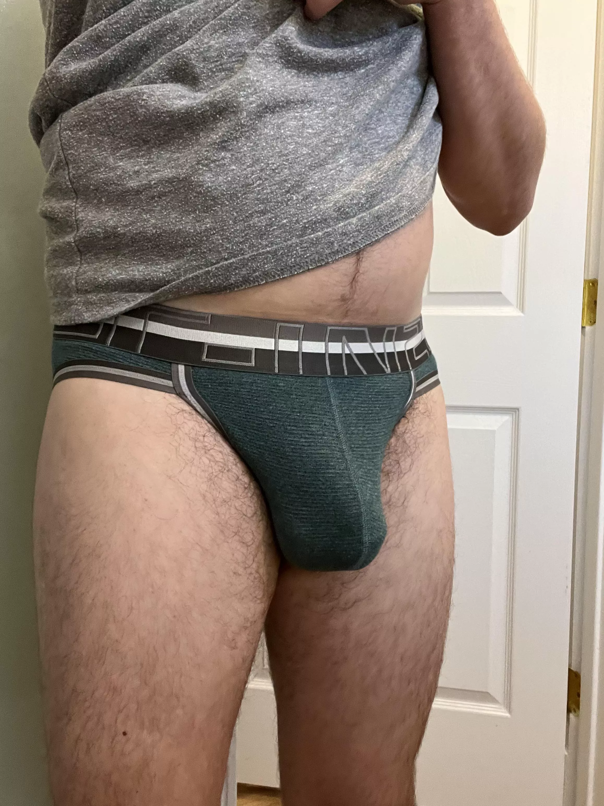 Green sport briefs