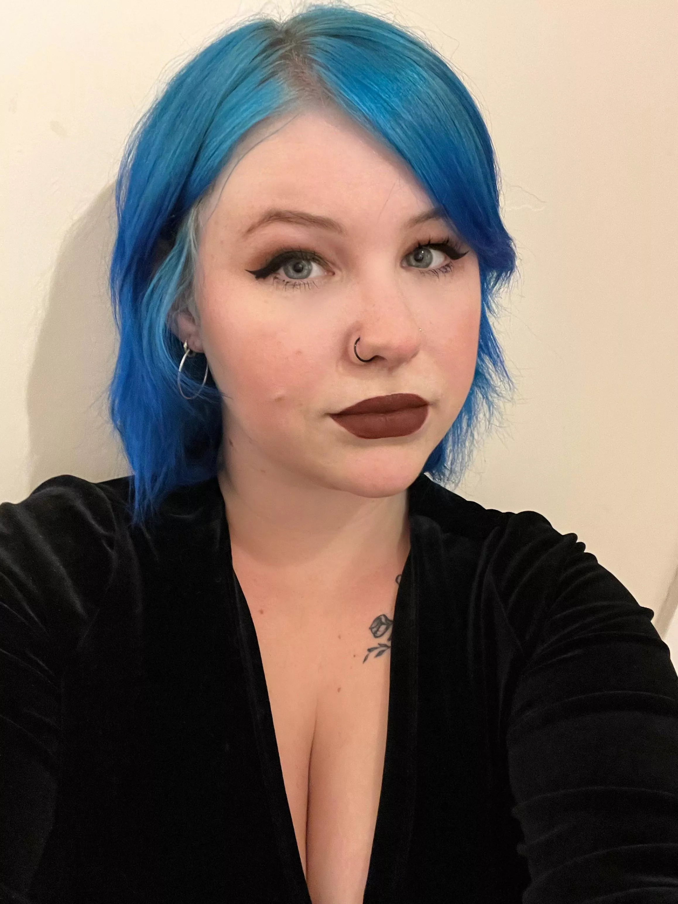 I felt super hot with my makeup all done!