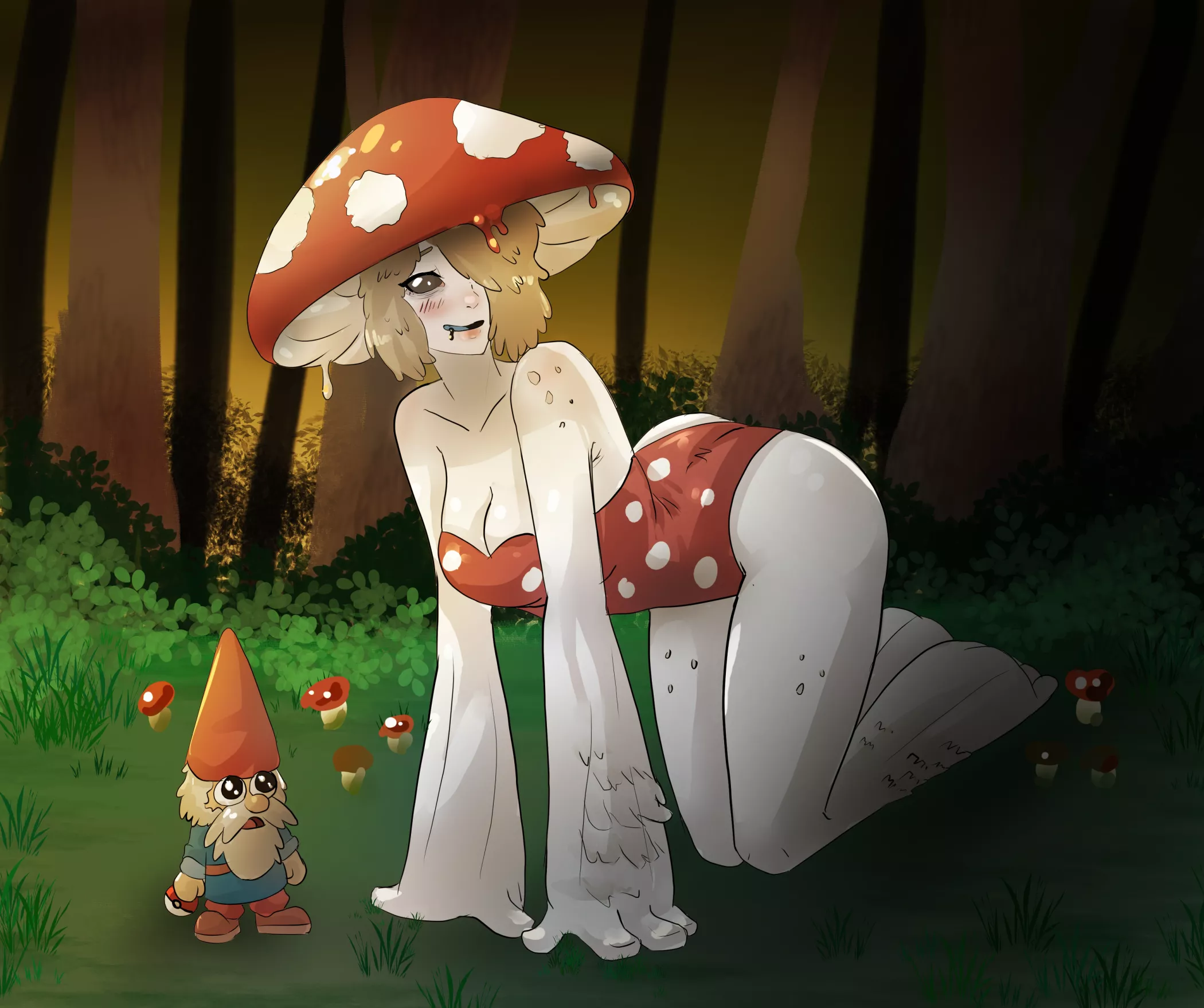 [OC] Mushroom Girl