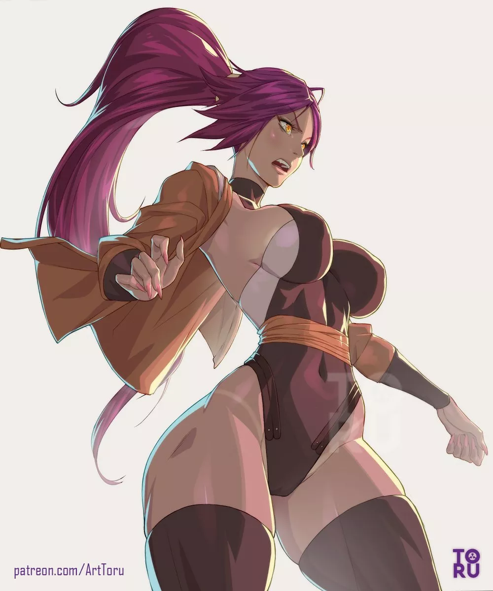 yoruichi (arttoru) [bleach]