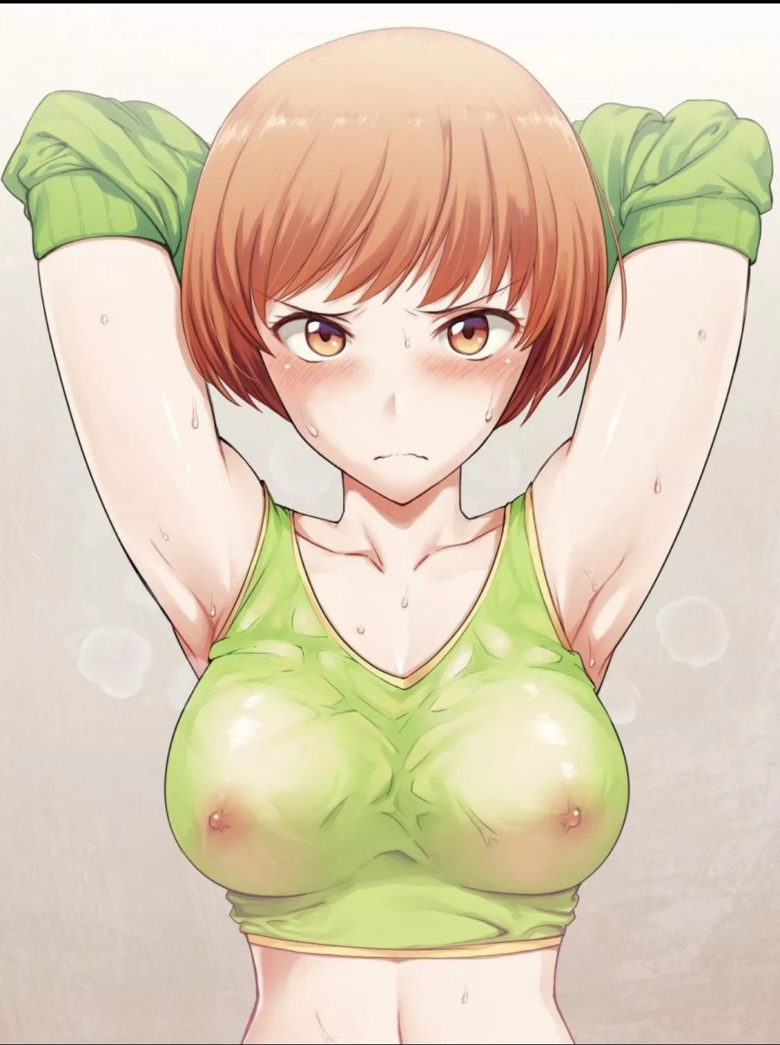 Chie after training