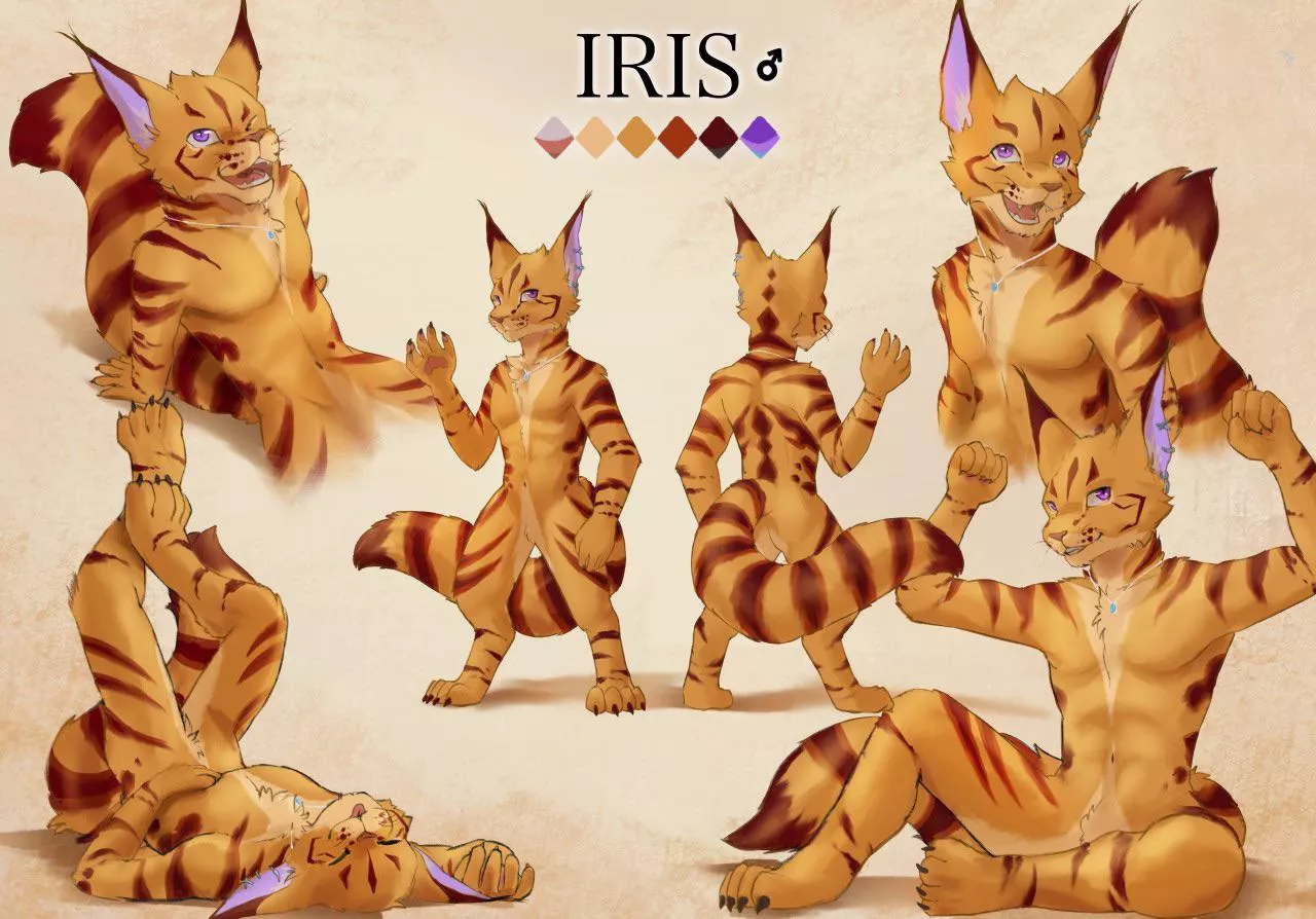 (Comm) Iris Sheet (Stampmats) *comm:open