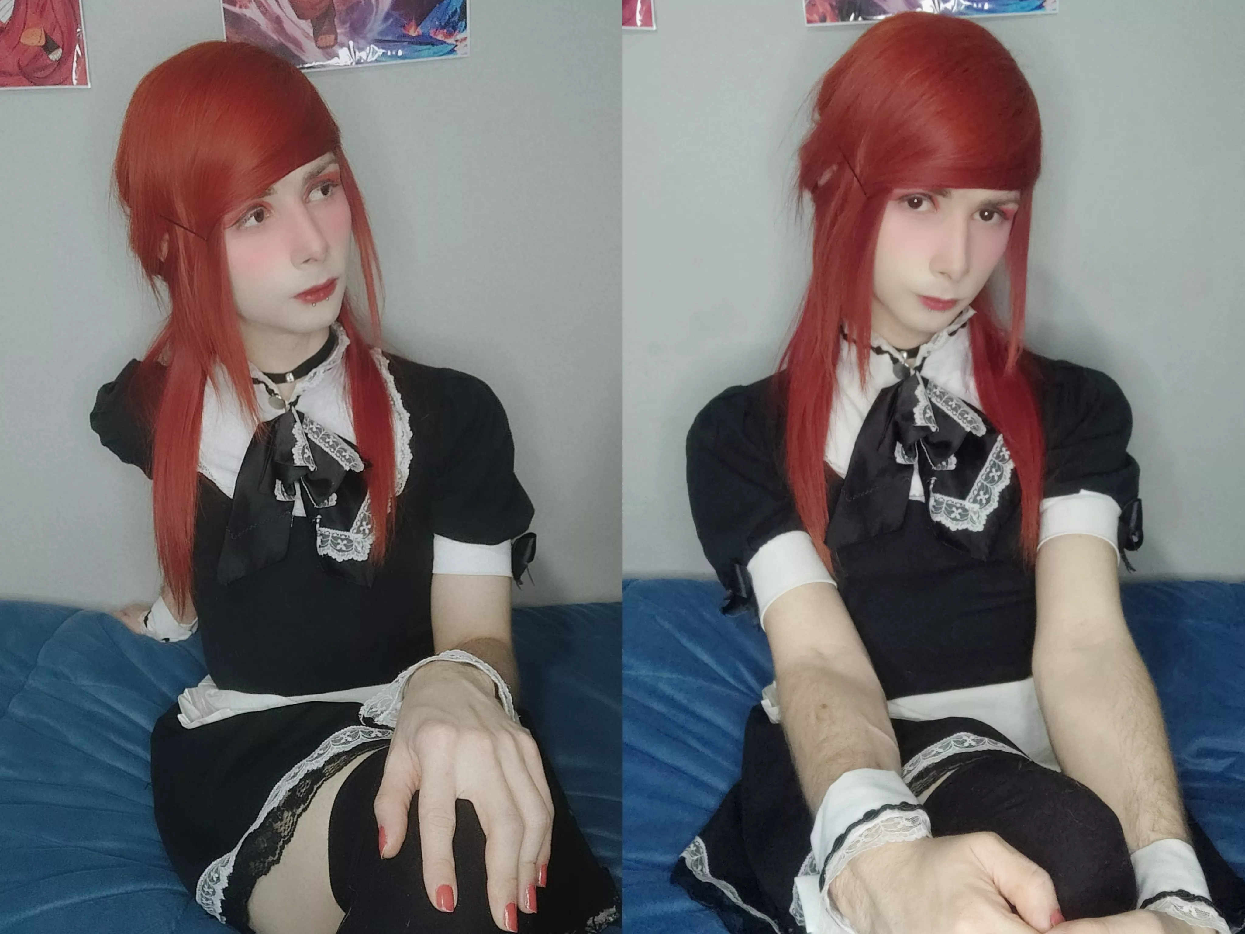 do you like this outfit? I've been invited to participate in a maid coffee, and I'm a little bit insecure 😞