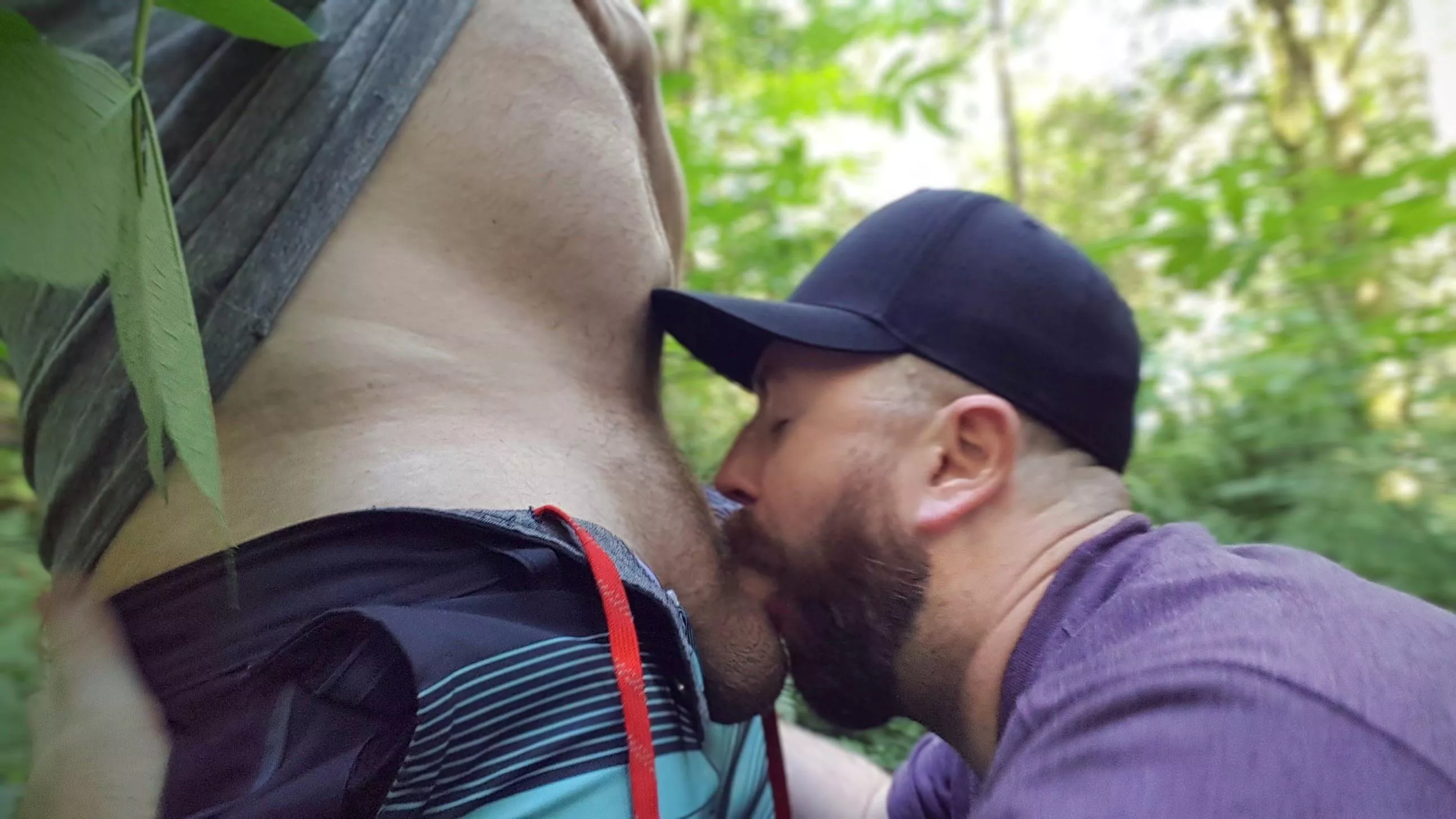 Nothing like suckin dick in the woods