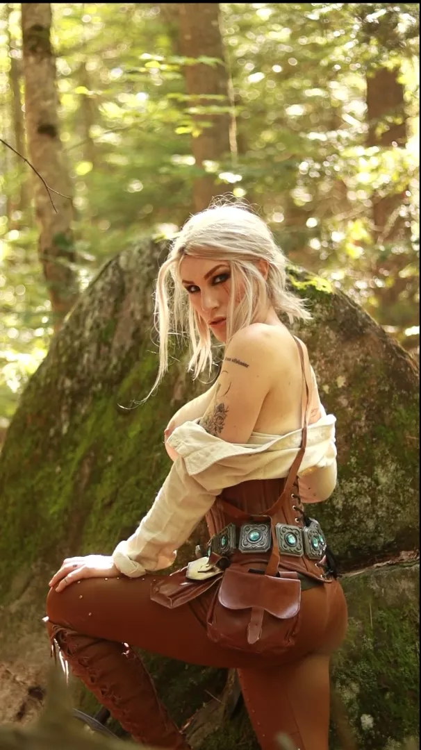 (NSFW) Ciri from The Witcher 3- by me!