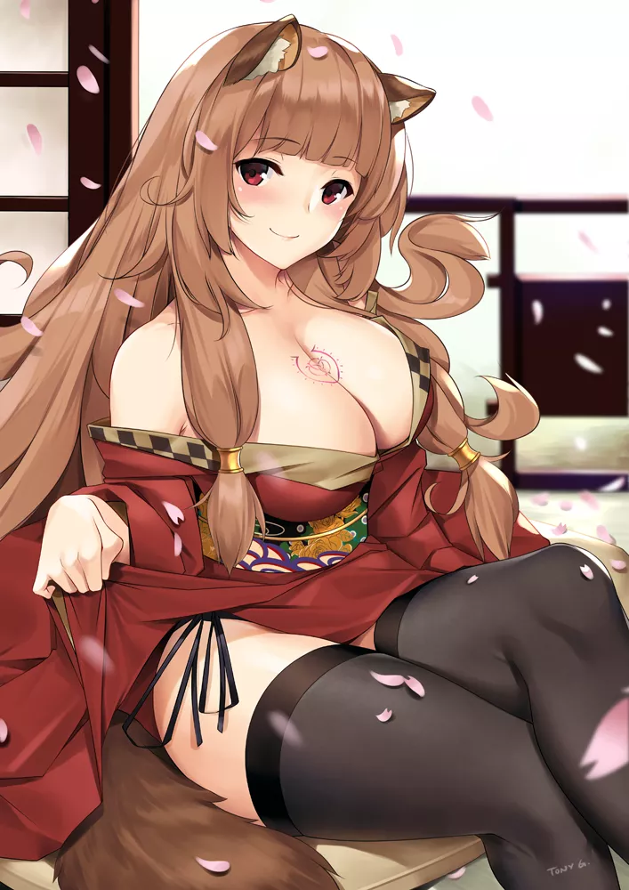 Raphtalia wearing a kimono (By TonyG @__tony_g) [The Rising of the Shield Hero]