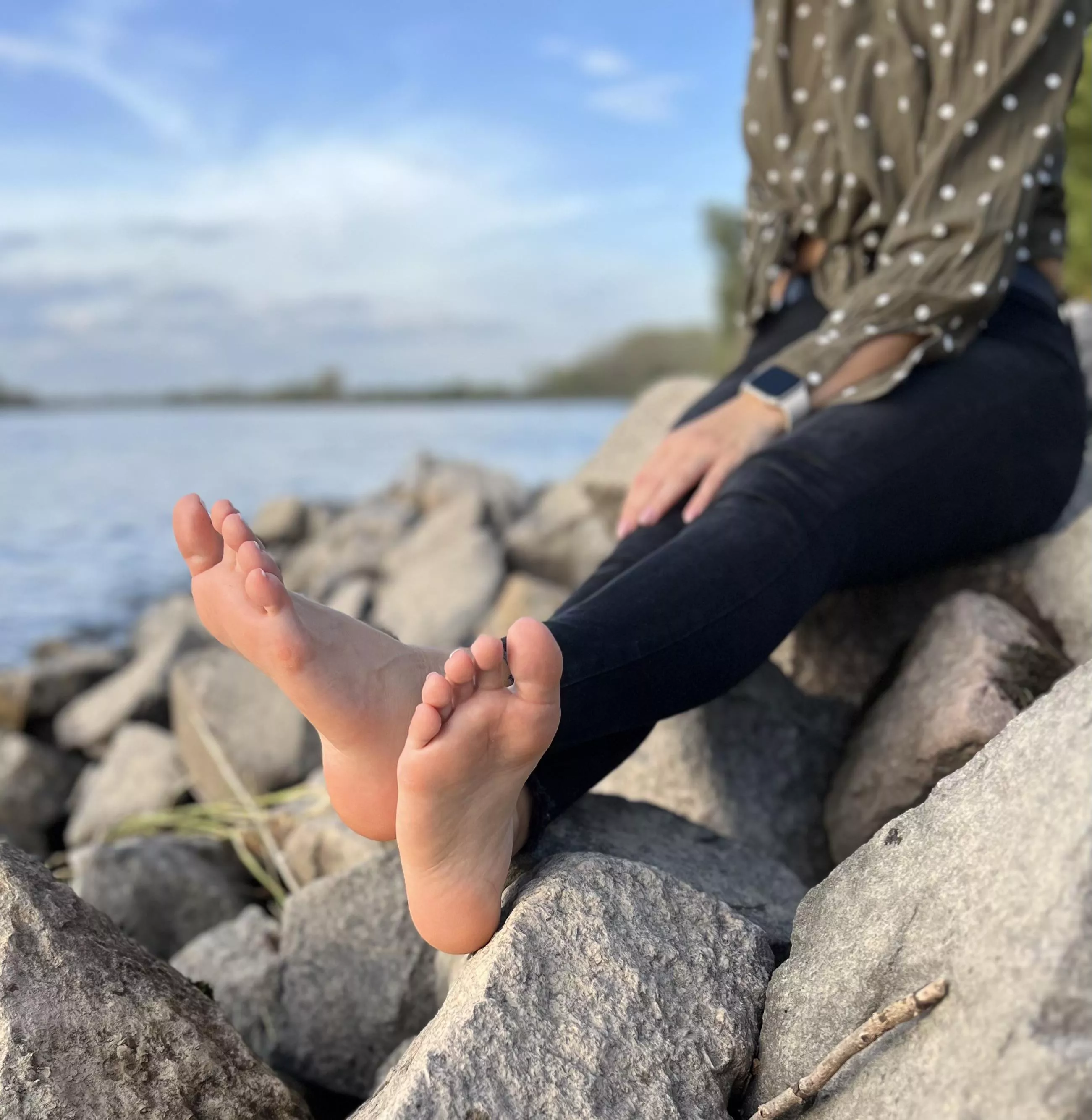 Would you enjoy the view or my soles?