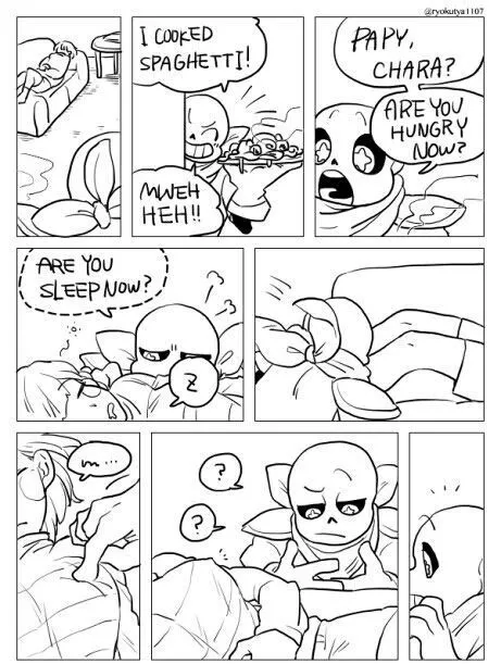 Anyone knows the full comic? [Swap Sans, Swap Chara?] (request)