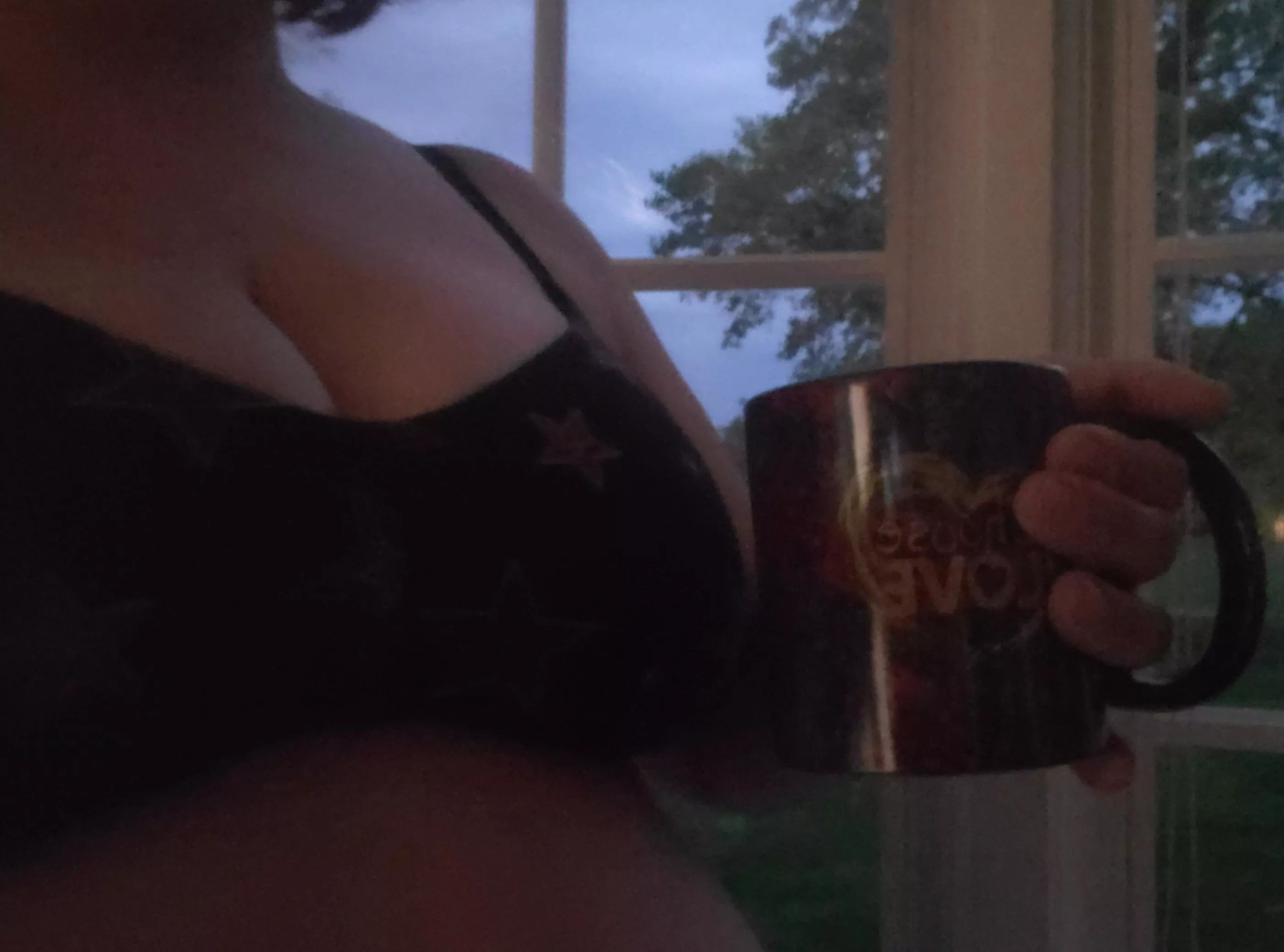 coffee before nightfall... you should see some stars...